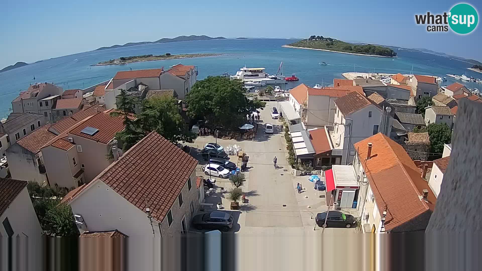 Webcam live Pakoštane – panorama