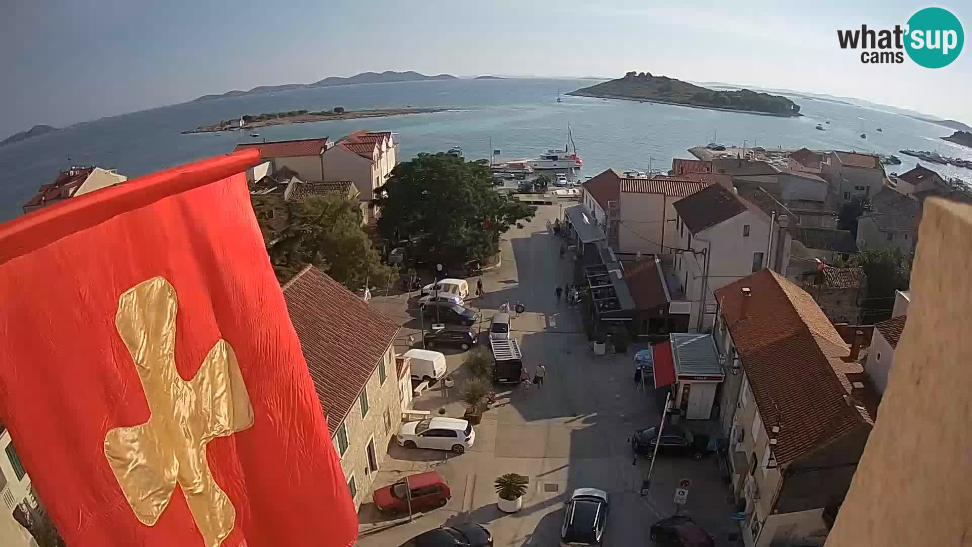 Webcam live Pakoštane – panorama