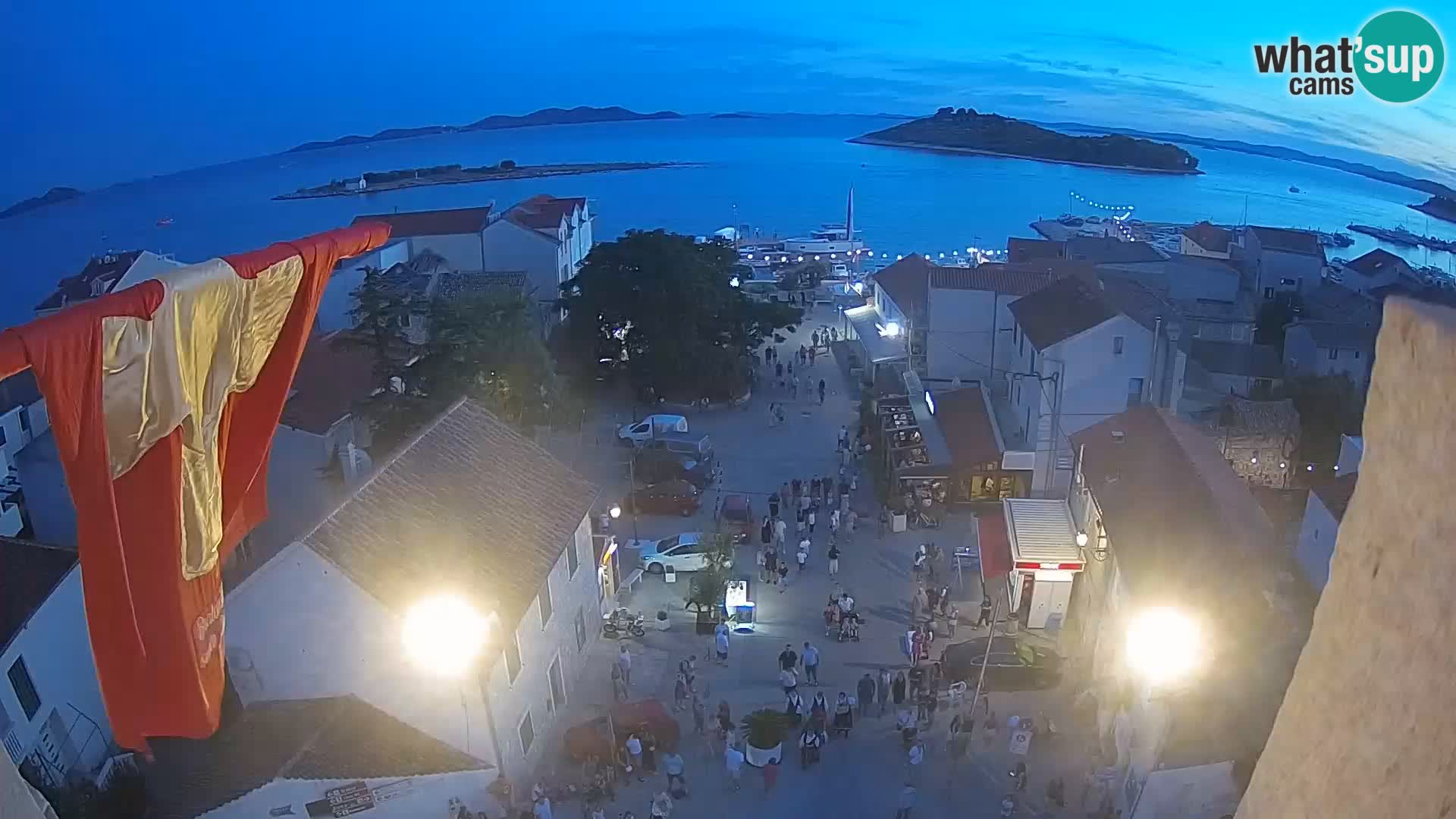 Webcam Live Pakoštane – panorama