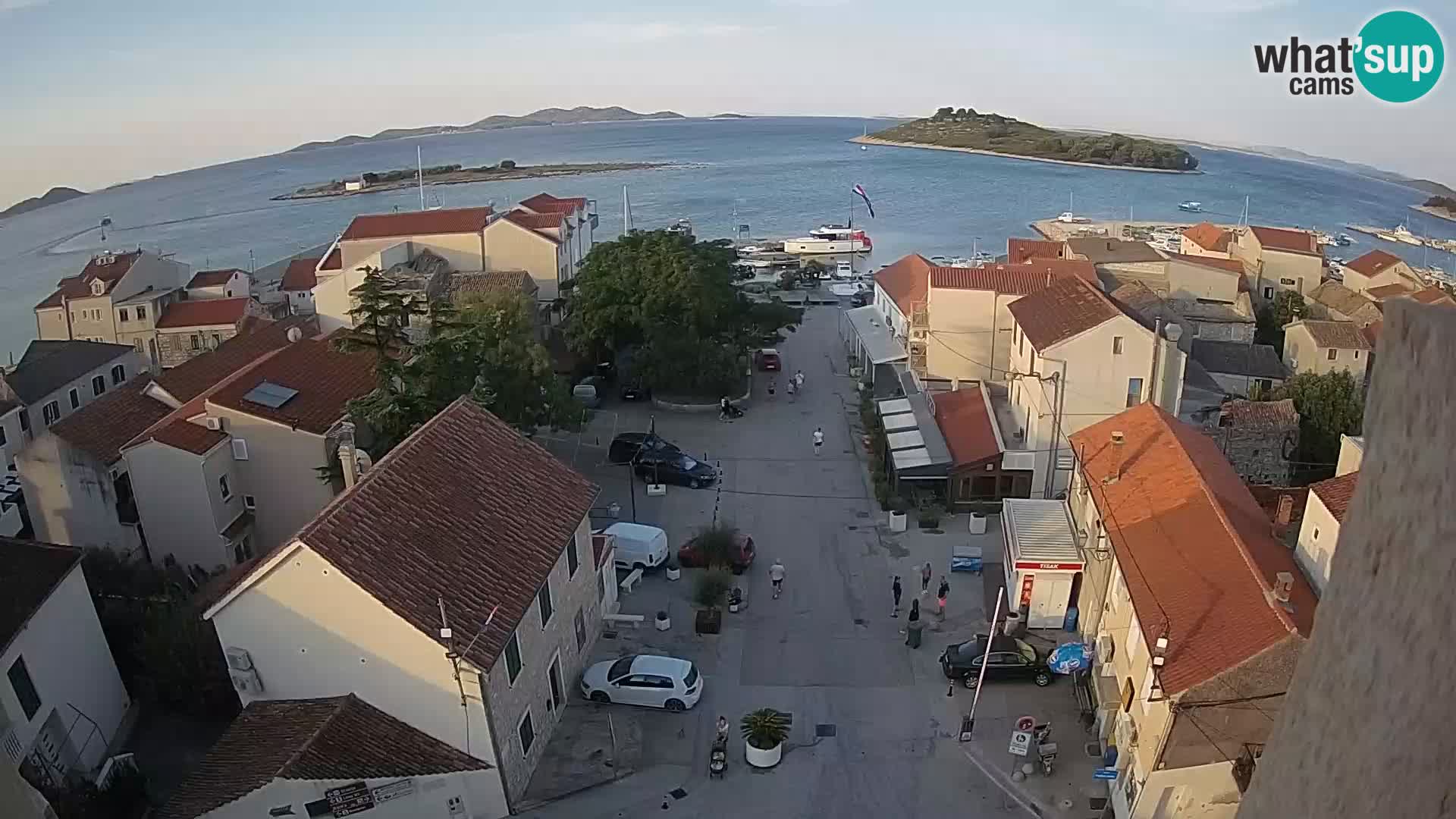 Webcam live Pakoštane – panorama