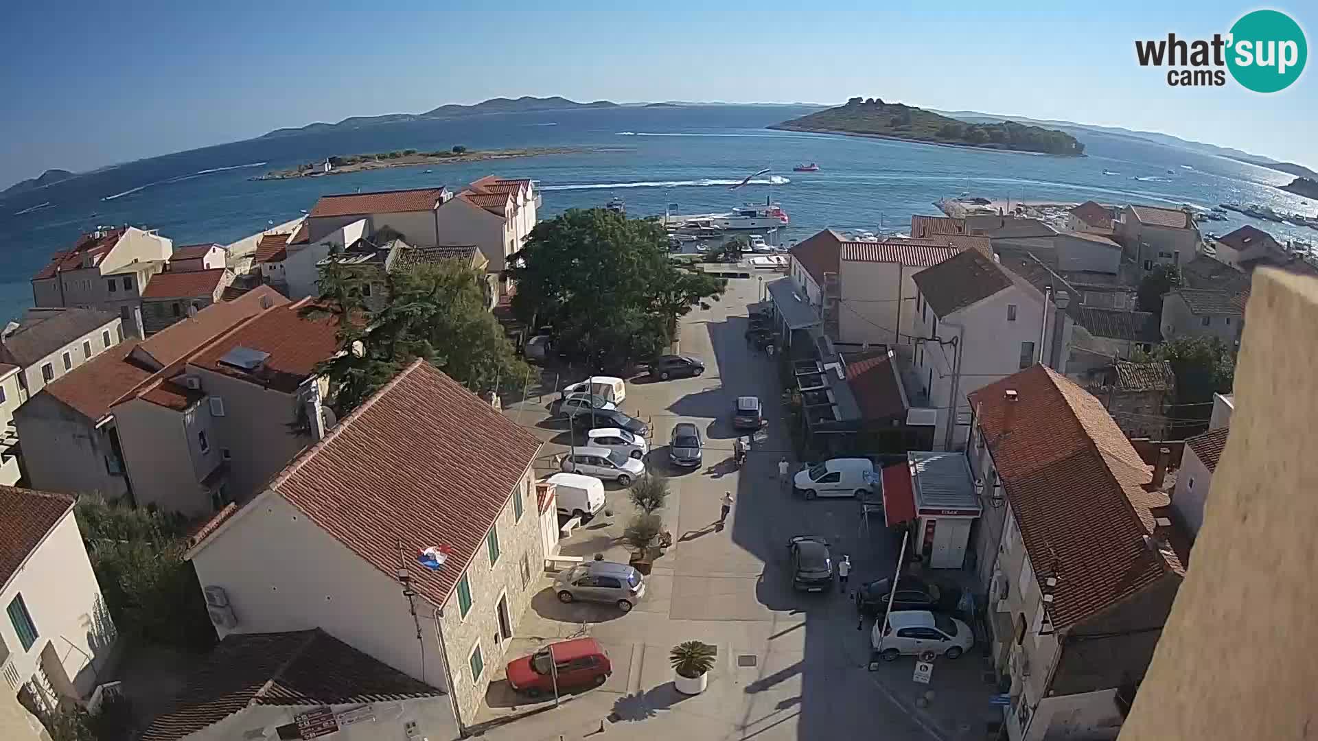 Webcam live Pakoštane – panorama