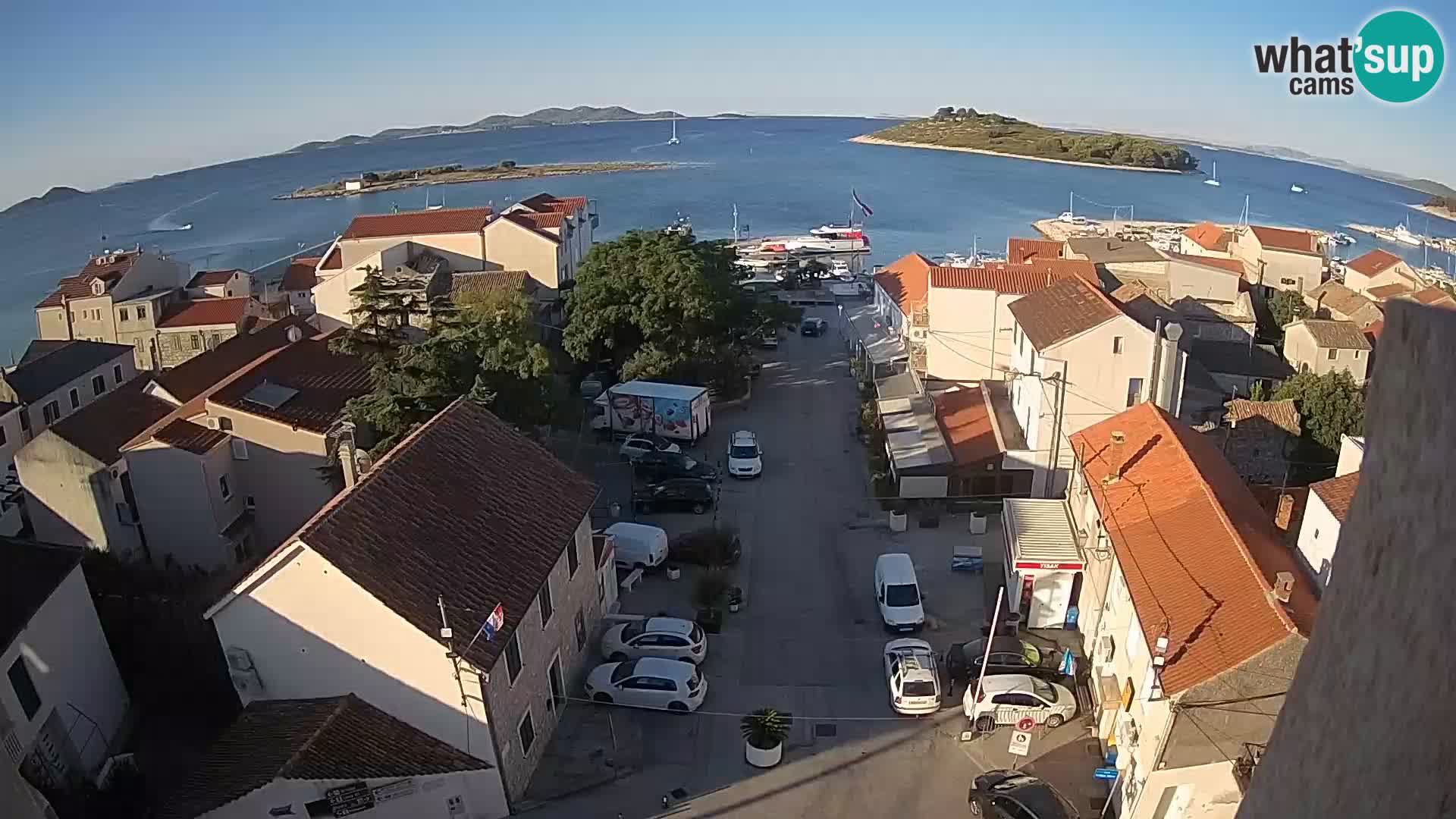 Webcam live Pakoštane – panorama