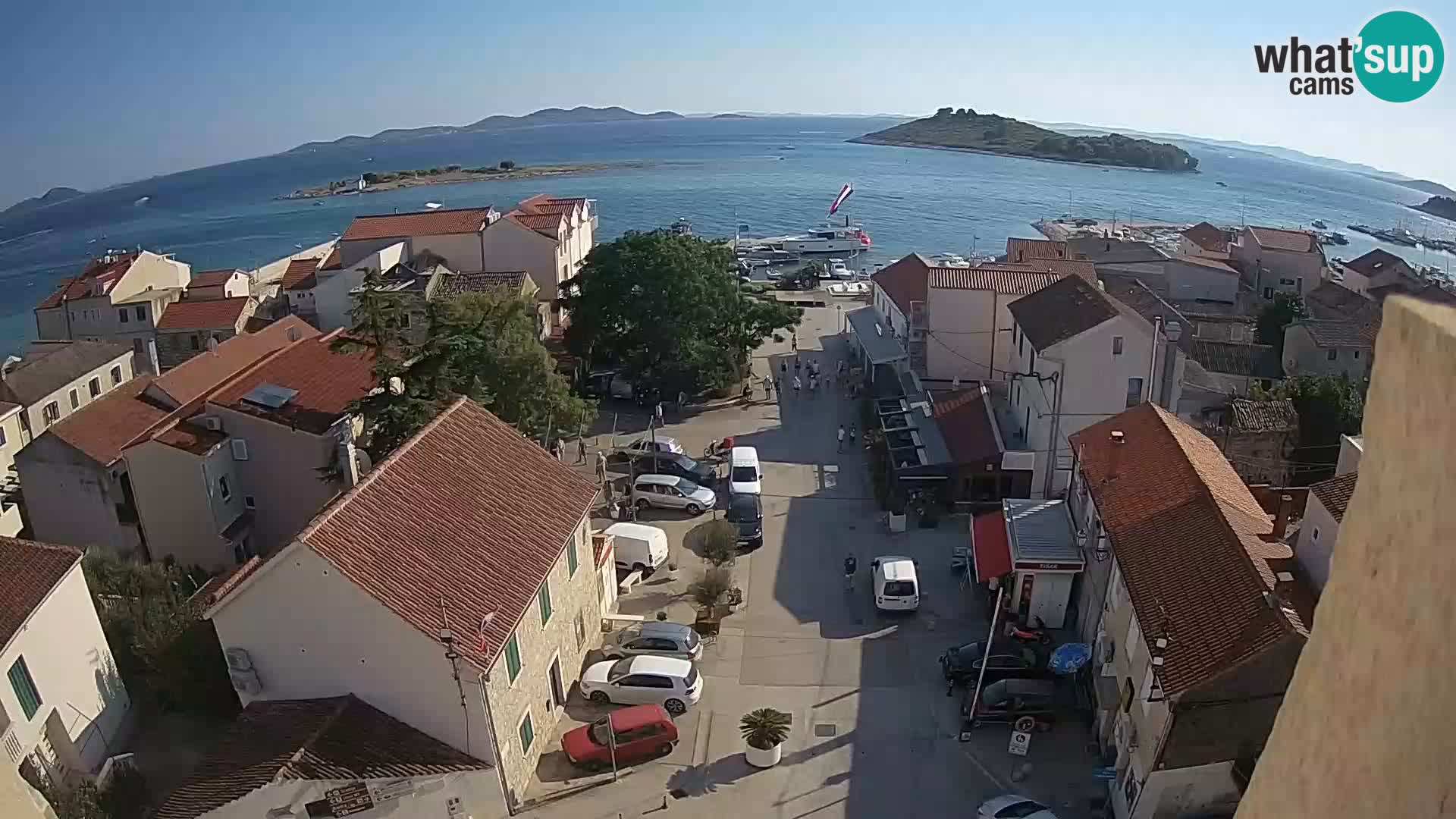 Webcam live Pakoštane – panorama