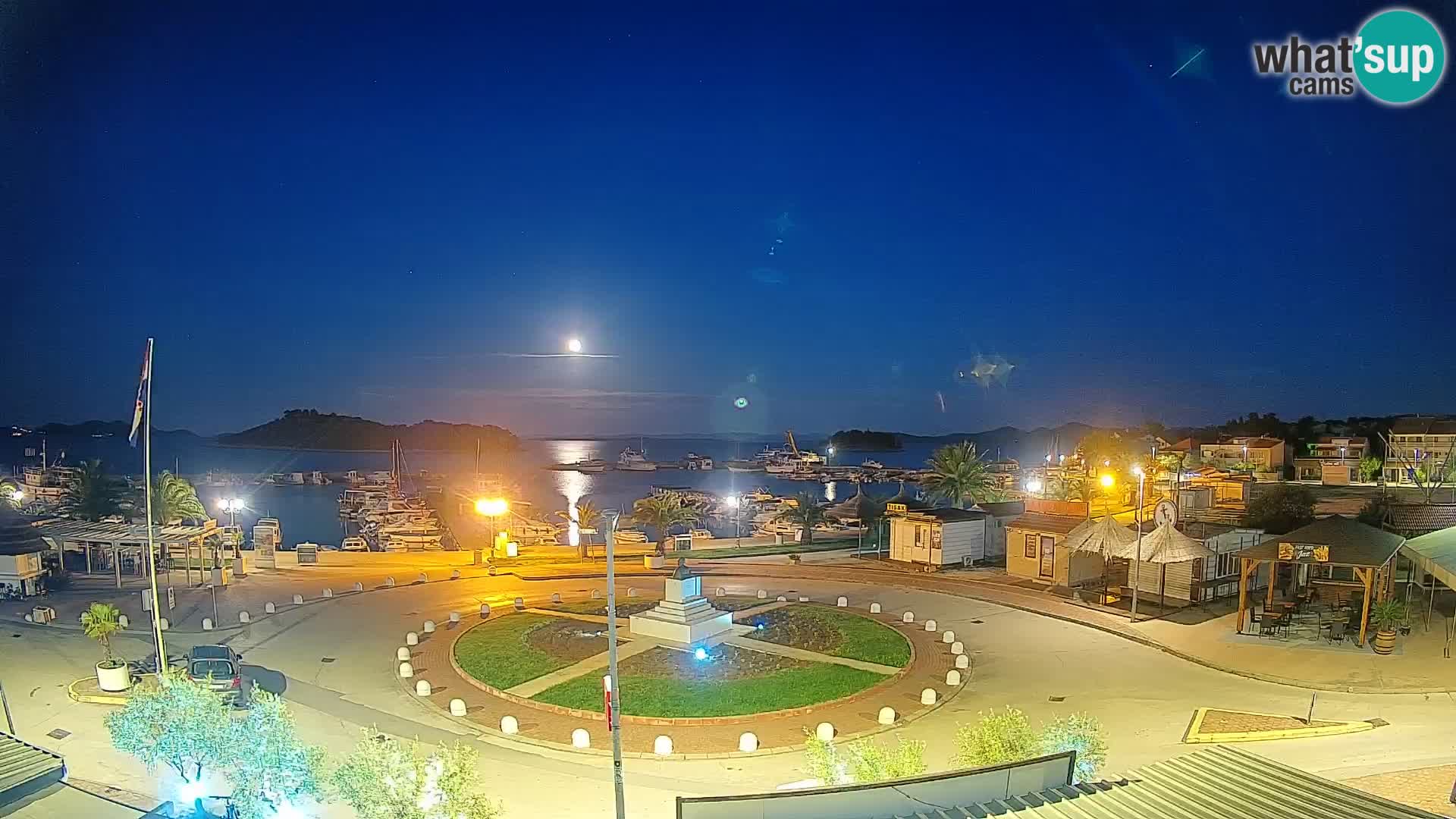 Pakoštane – Pogled iz Vile Ljubica