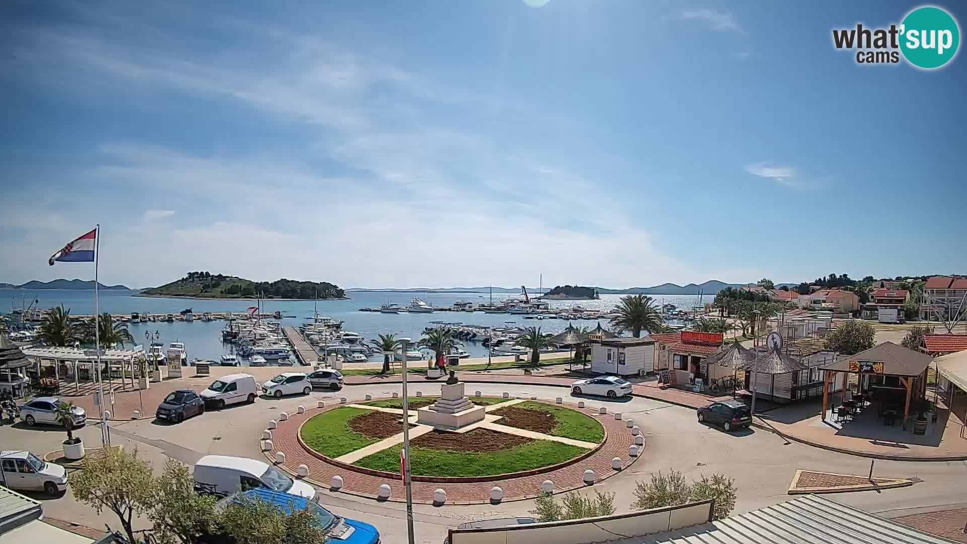 Pakoštane – Pogled iz Vile Ljubica