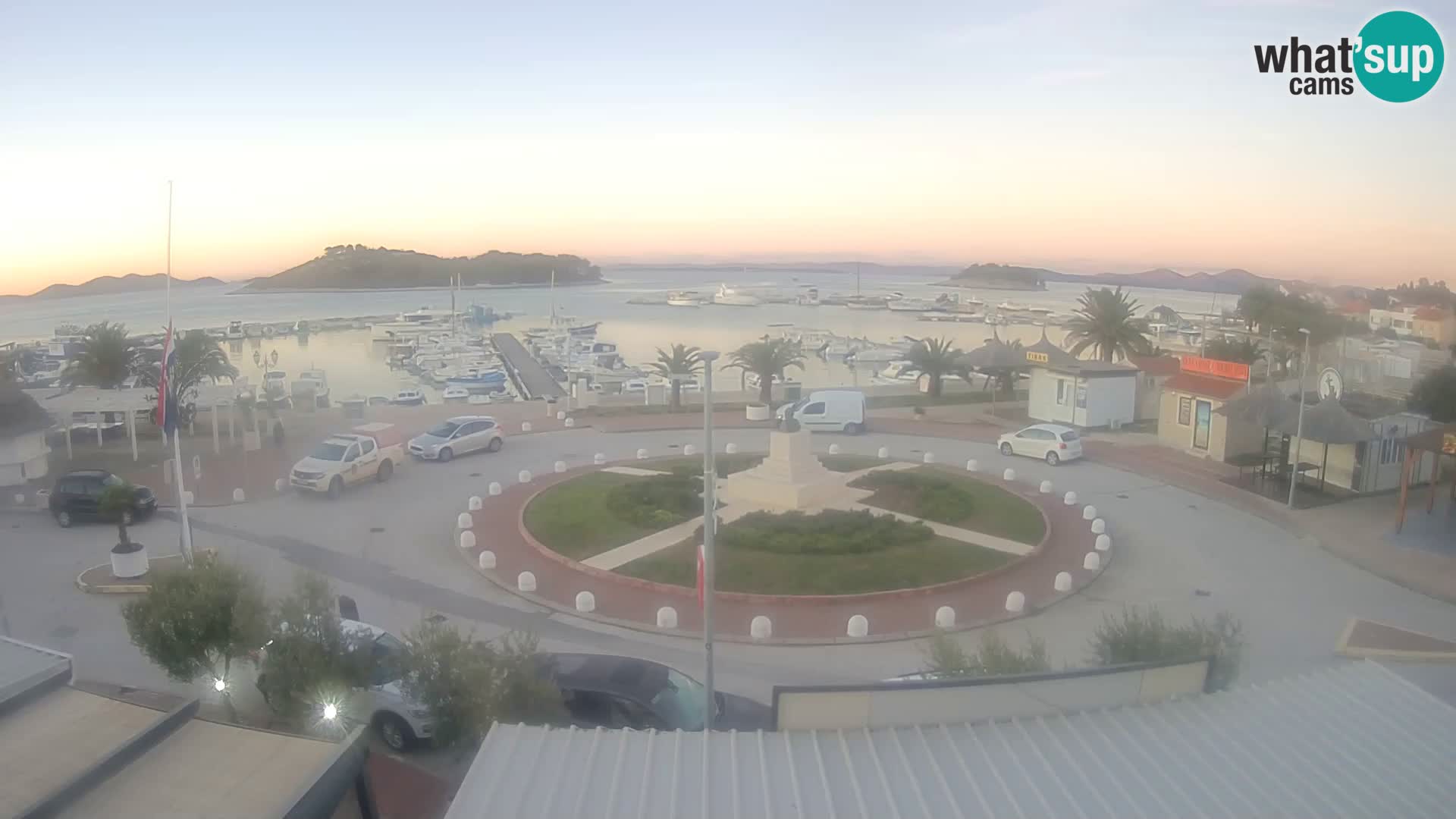 Pakoštane – Vista desde la villa Ljubica