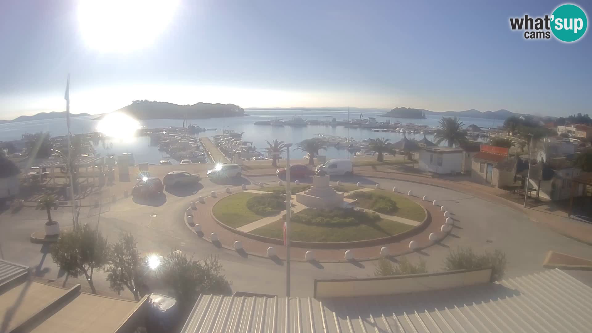 Pakoštane – Vista desde la villa Ljubica