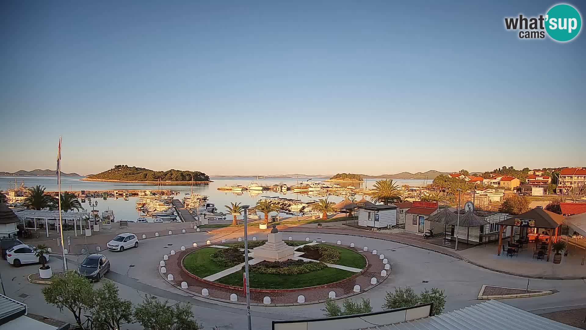 Pakoštane – Blick von der Villa Ljubica