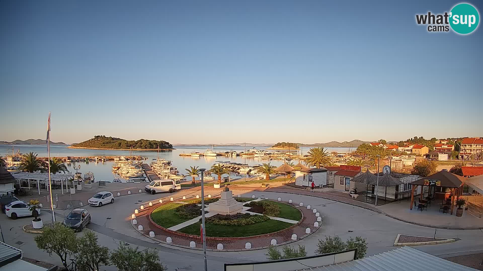 Pakoštane – Blick von der Villa Ljubica