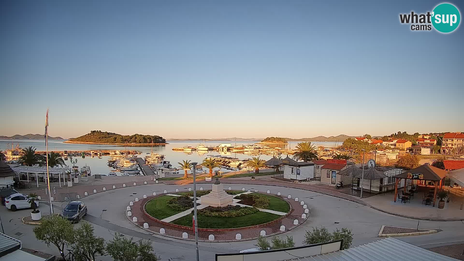 Pakoštane – Blick von der Villa Ljubica