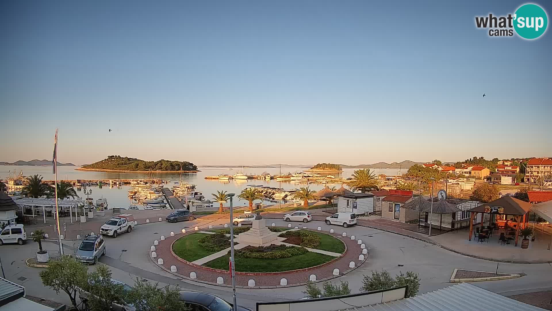 Pakoštane – Blick von der Villa Ljubica