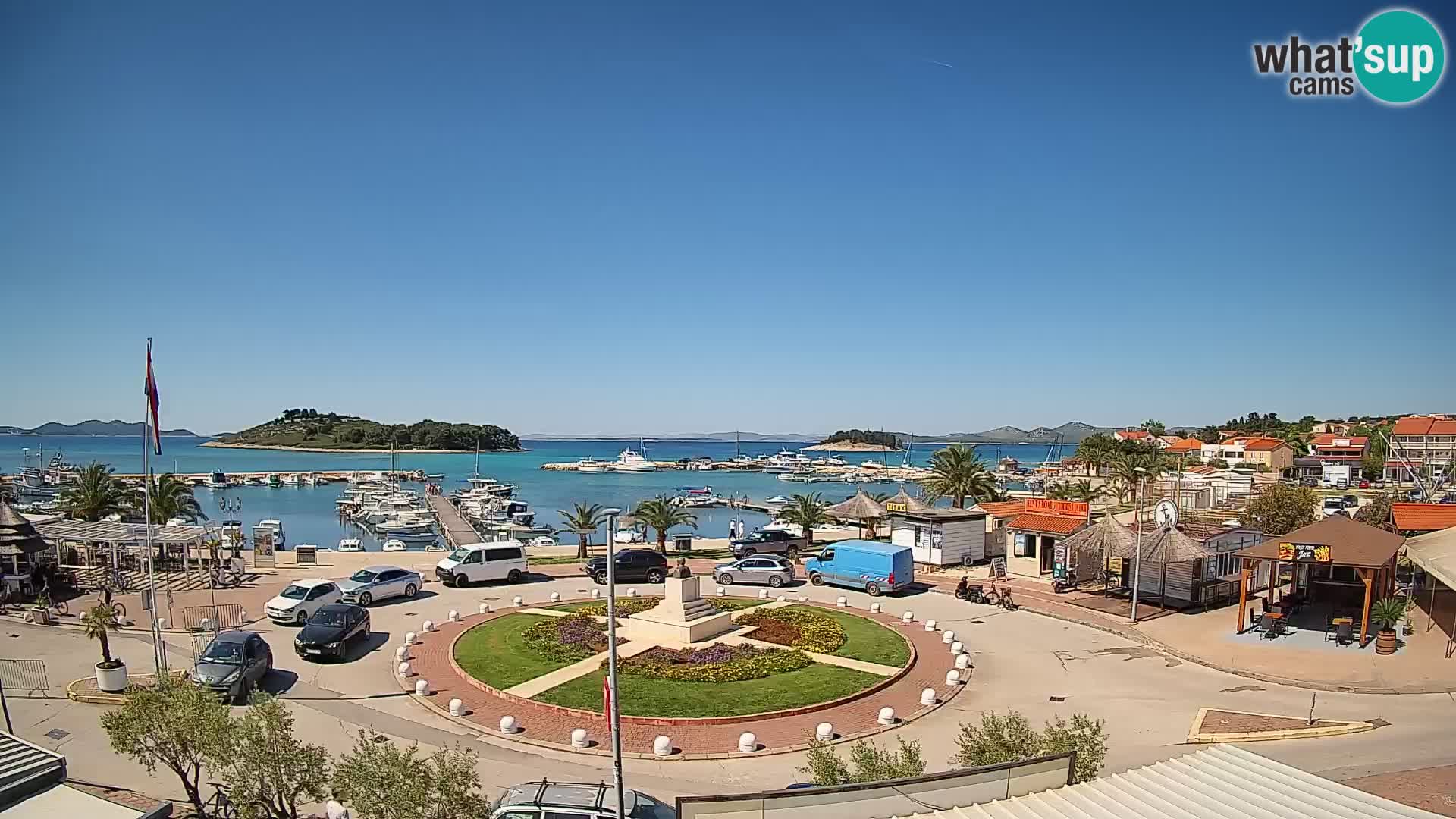 Pakoštane – Vista desde la villa Ljubica