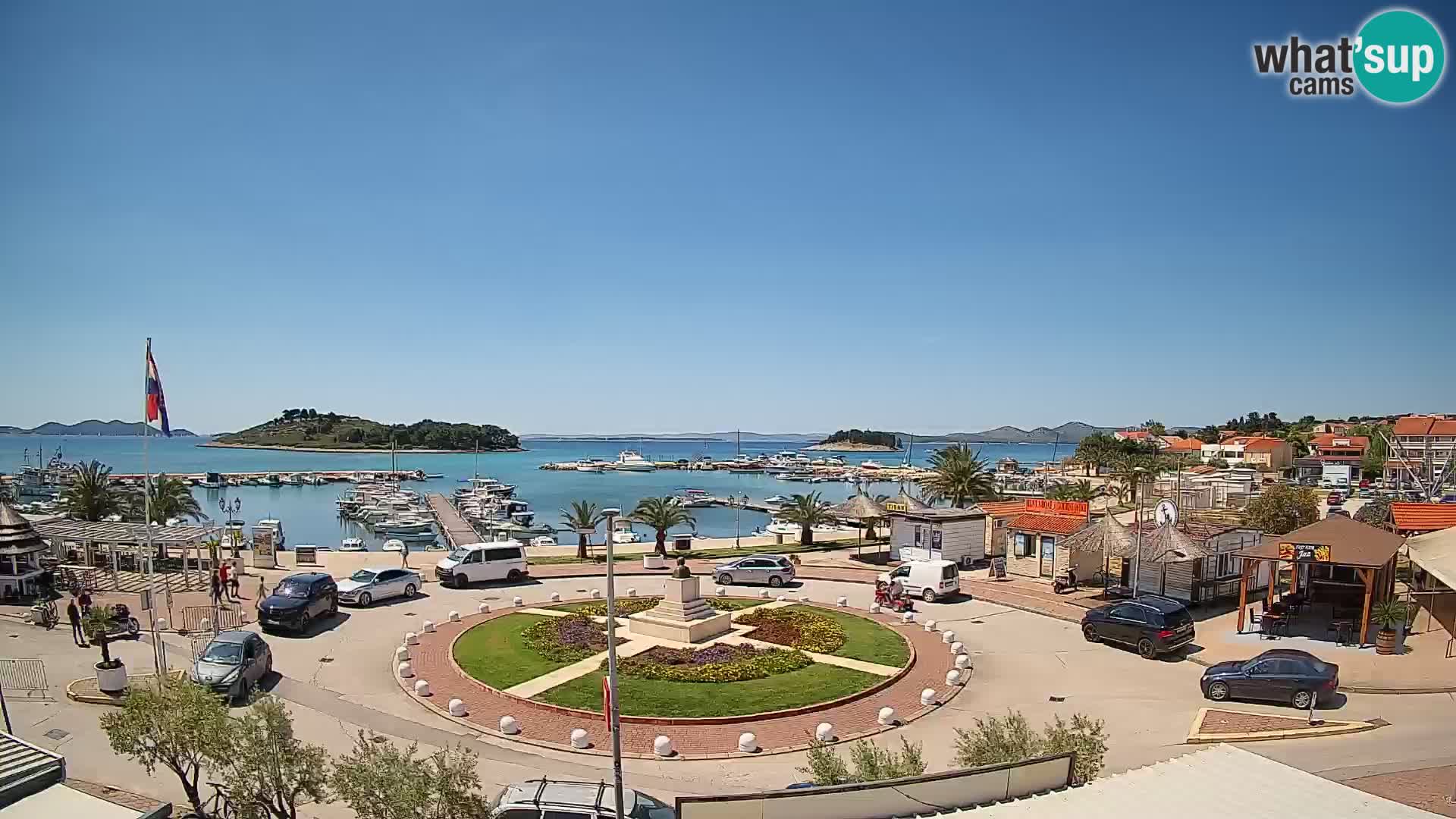Pakoštane – Pogled iz Vile Ljubica