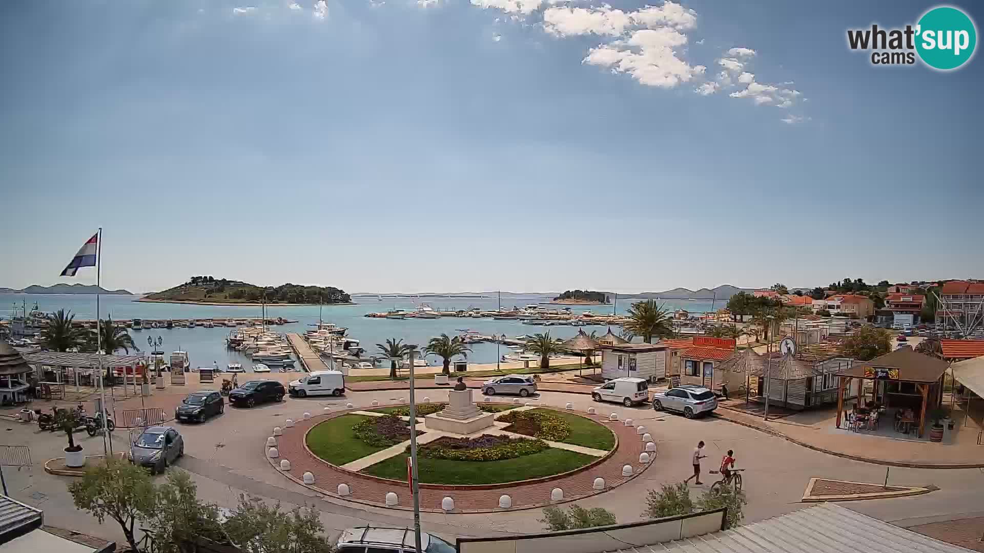 Pakoštane – Pogled iz Vile Ljubica