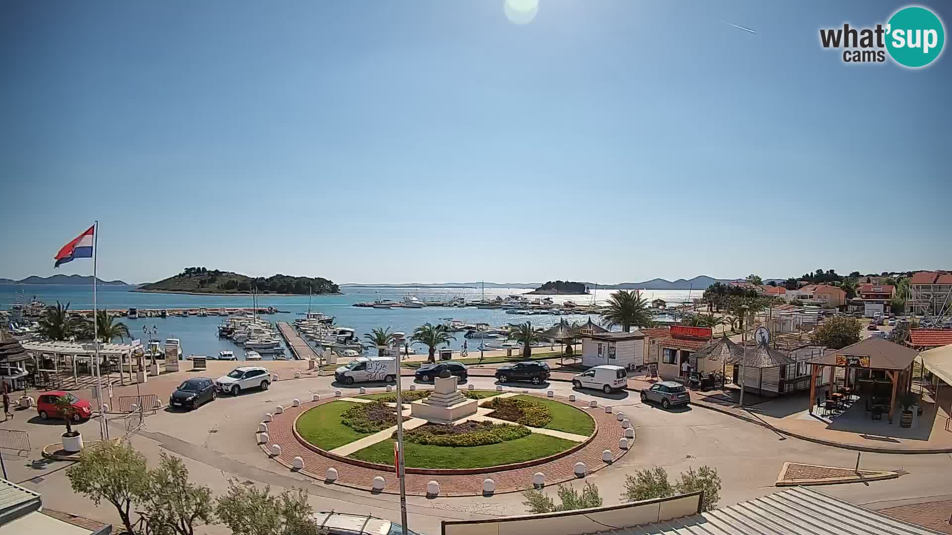 Pakoštane – Vista desde la villa Ljubica