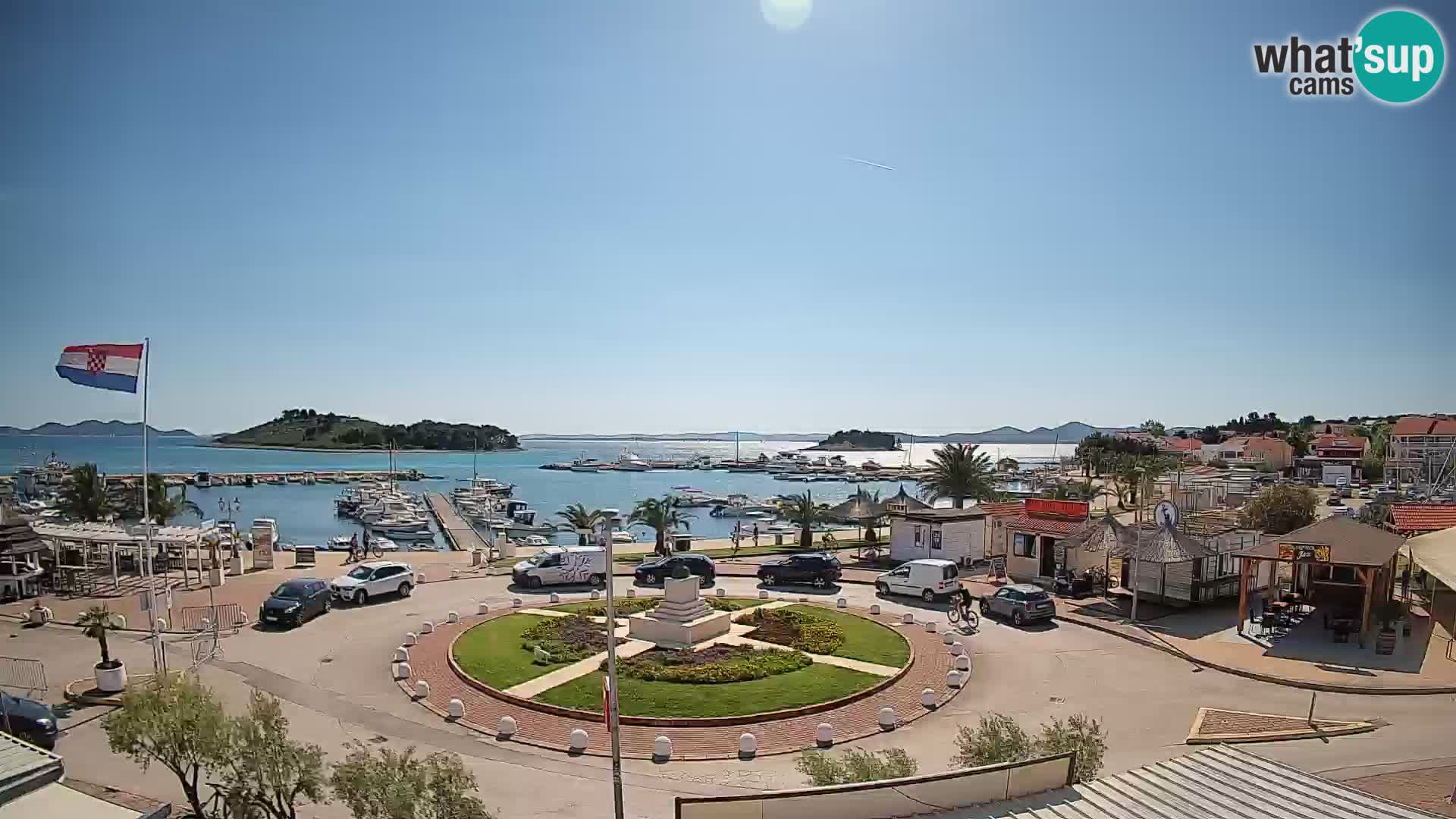 Pakoštane – Pogled iz Vile Ljubica