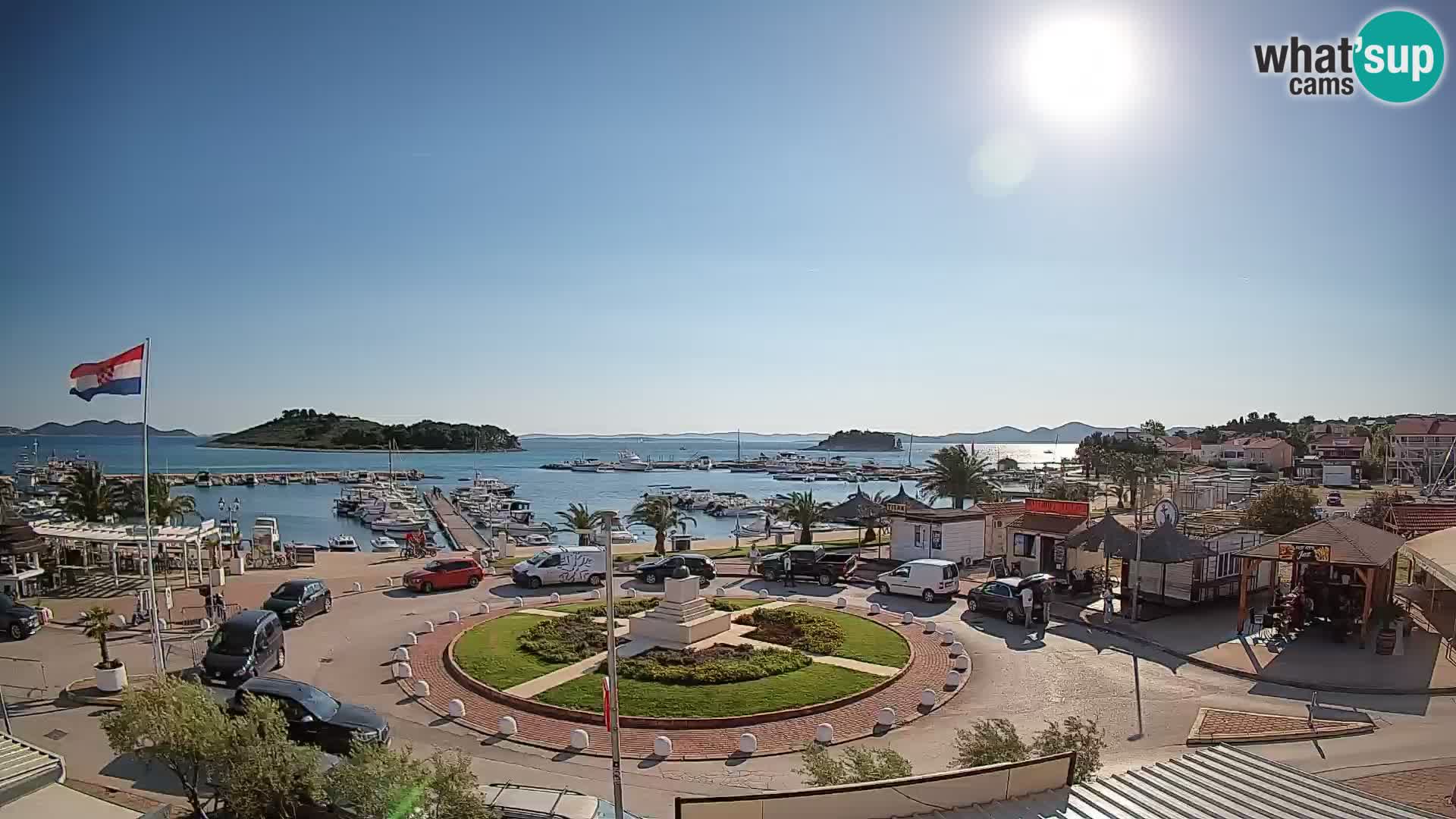 Pakoštane – Vista desde la villa Ljubica