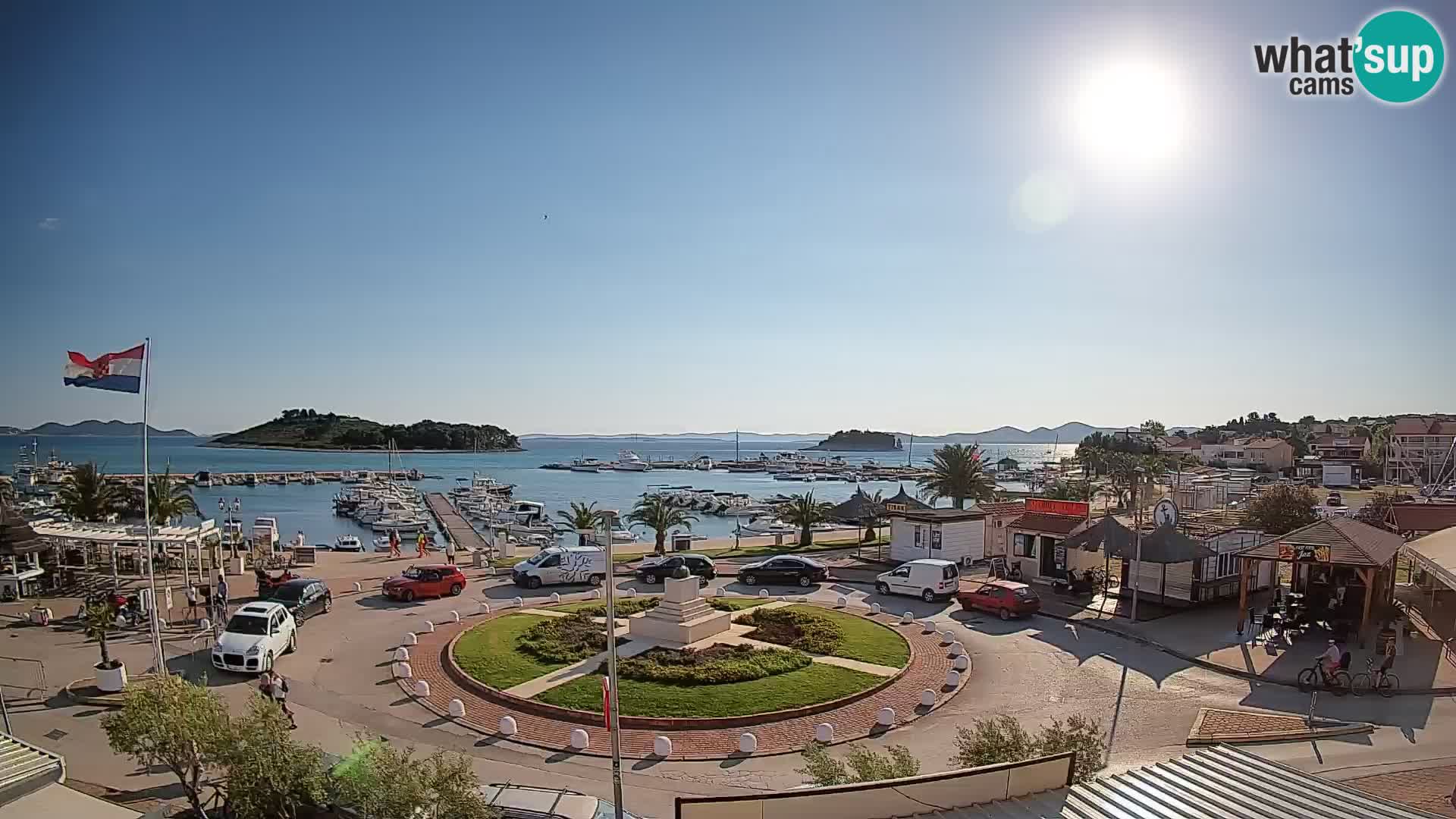Pakoštane – Pogled iz Vile Ljubica