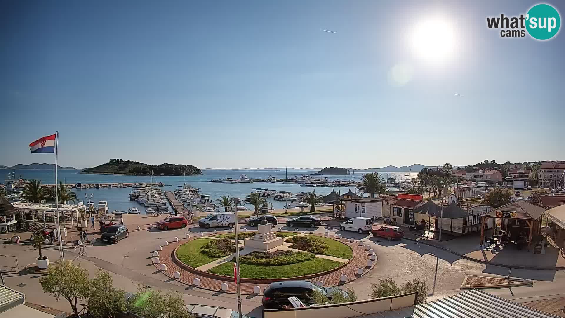 Pakoštane – Pogled iz Vile Ljubica