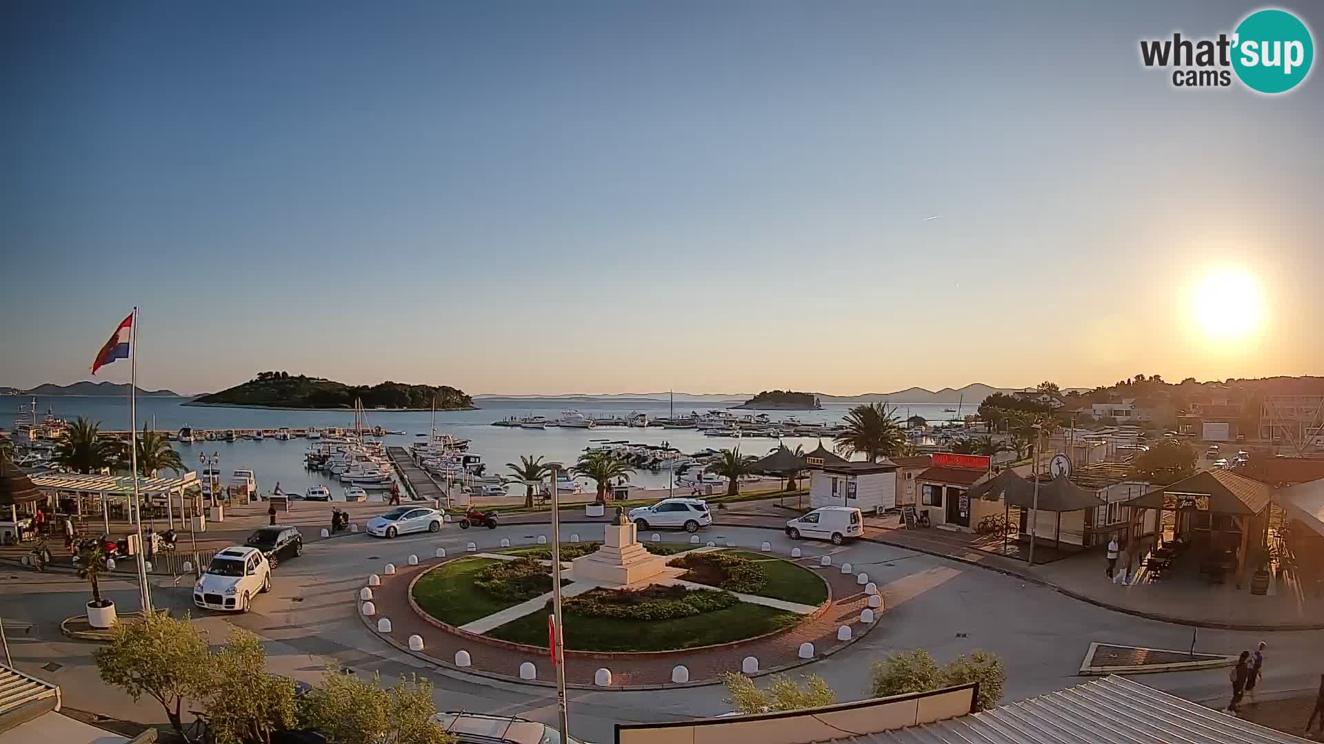 Pakoštane – Vista desde la villa Ljubica