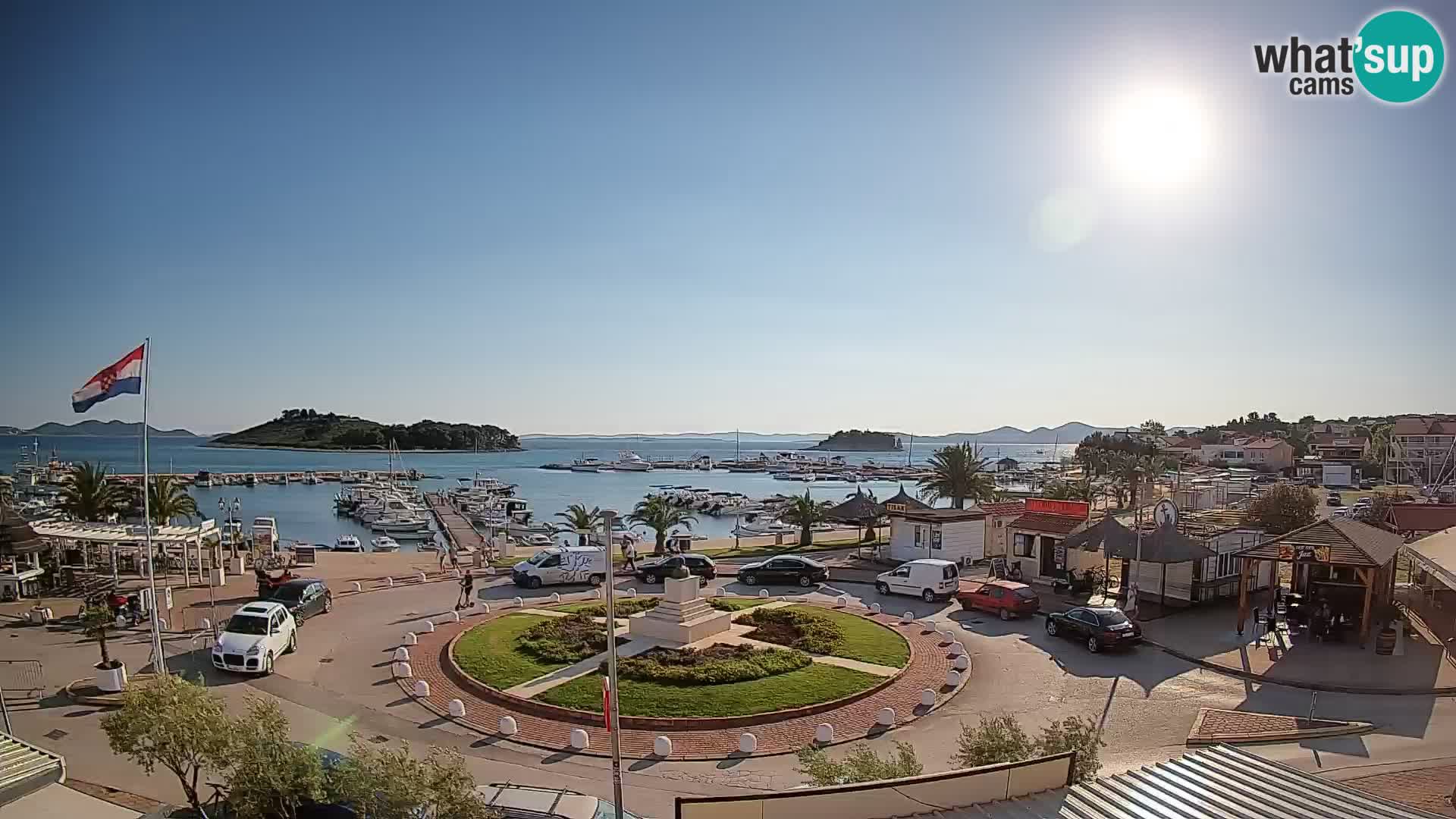 Pakoštane – Vista desde la villa Ljubica