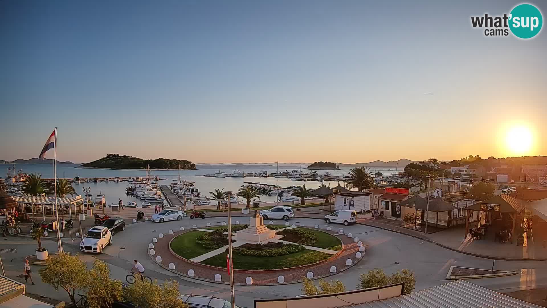 Pakoštane – Vista desde la villa Ljubica