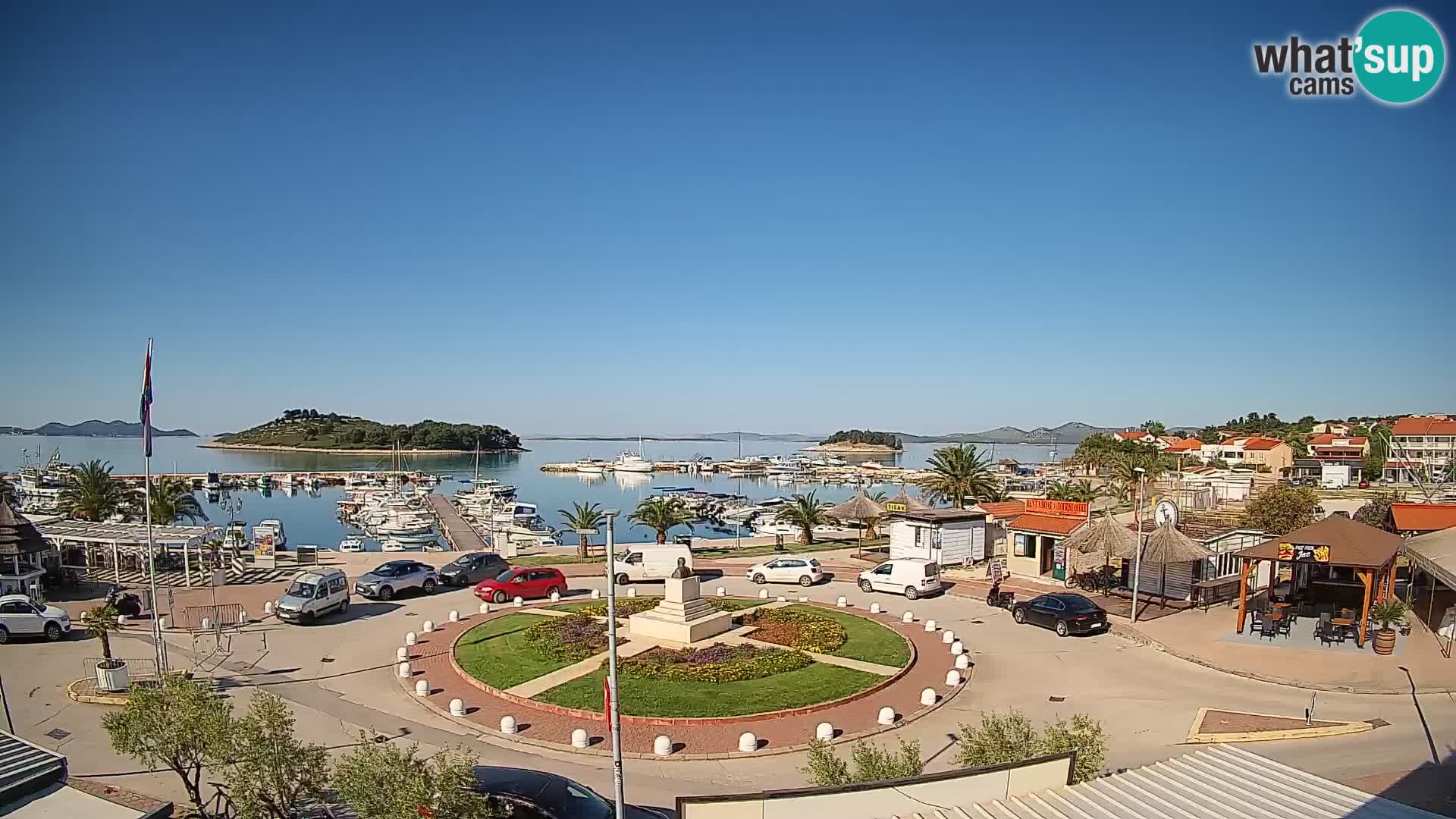 Pakoštane – Vista desde la villa Ljubica