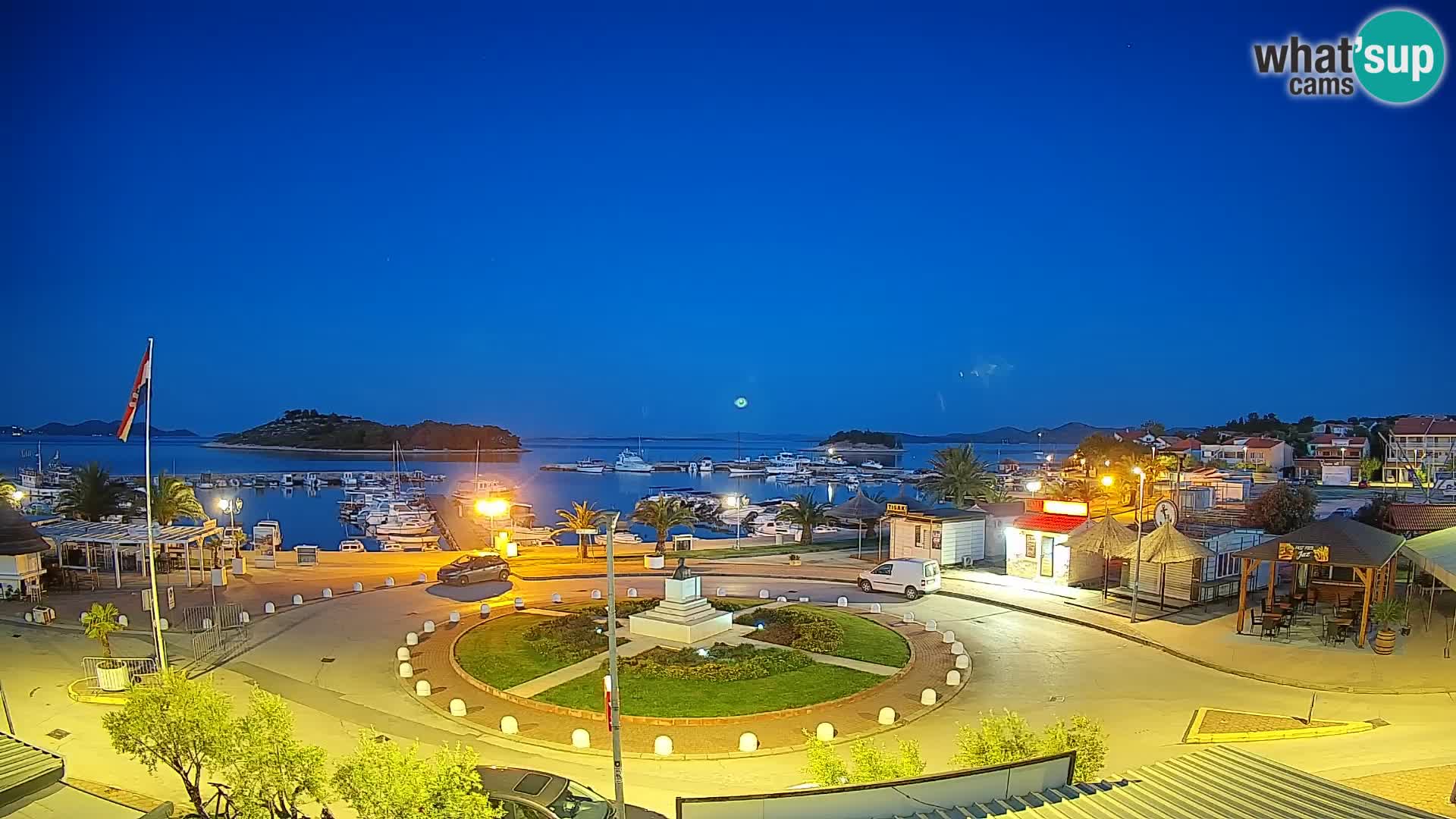 Pakoštane – Vista desde la villa Ljubica