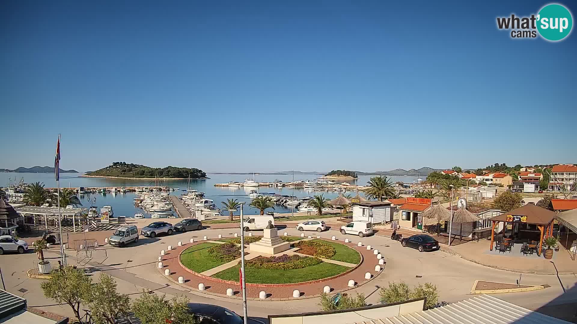Pakoštane – Blick von der Villa Ljubica