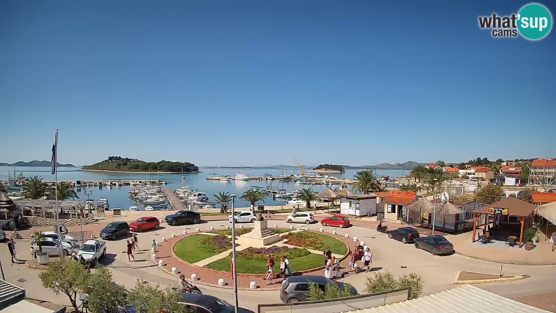 Pakoštane – Blick von der Villa Ljubica
