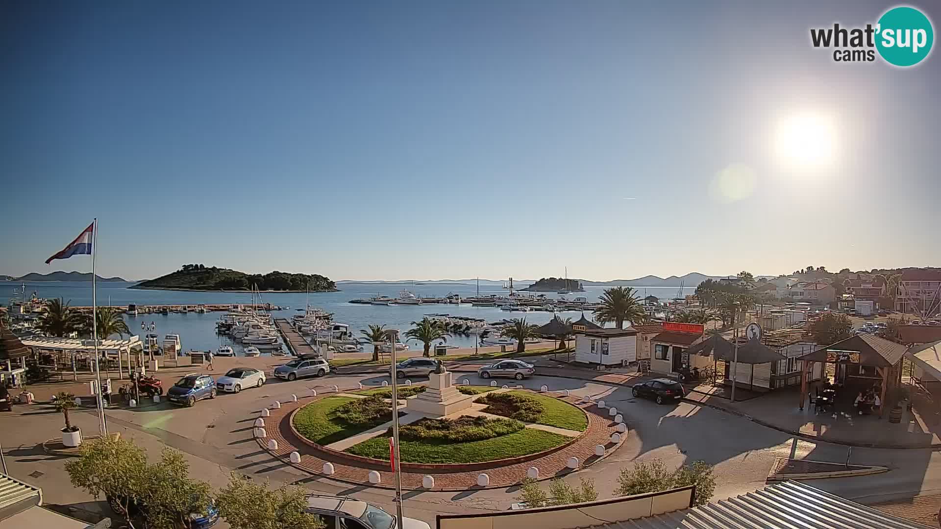 Pakoštane – Blick von der Villa Ljubica