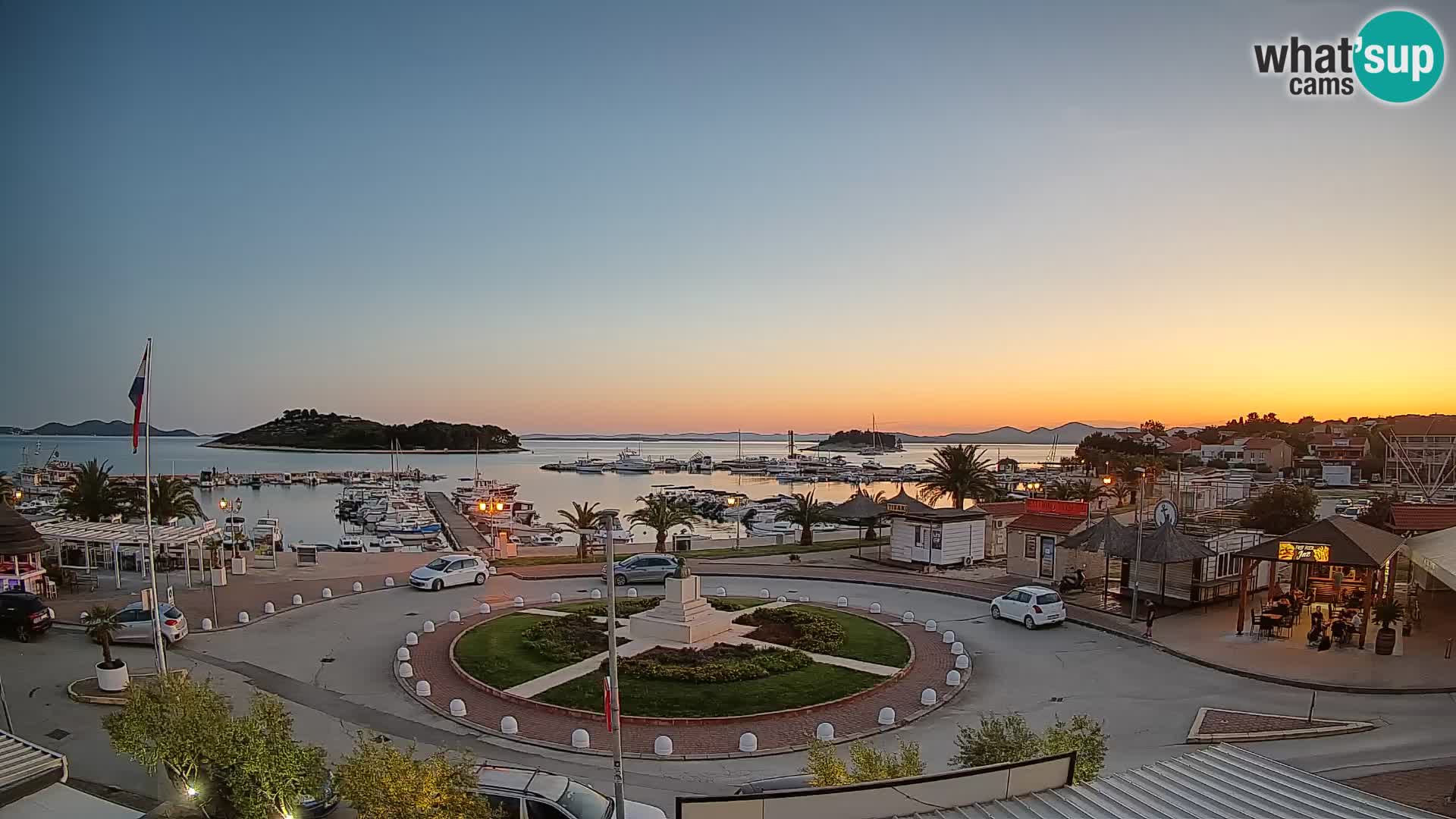 Pakoštane – Blick von der Villa Ljubica