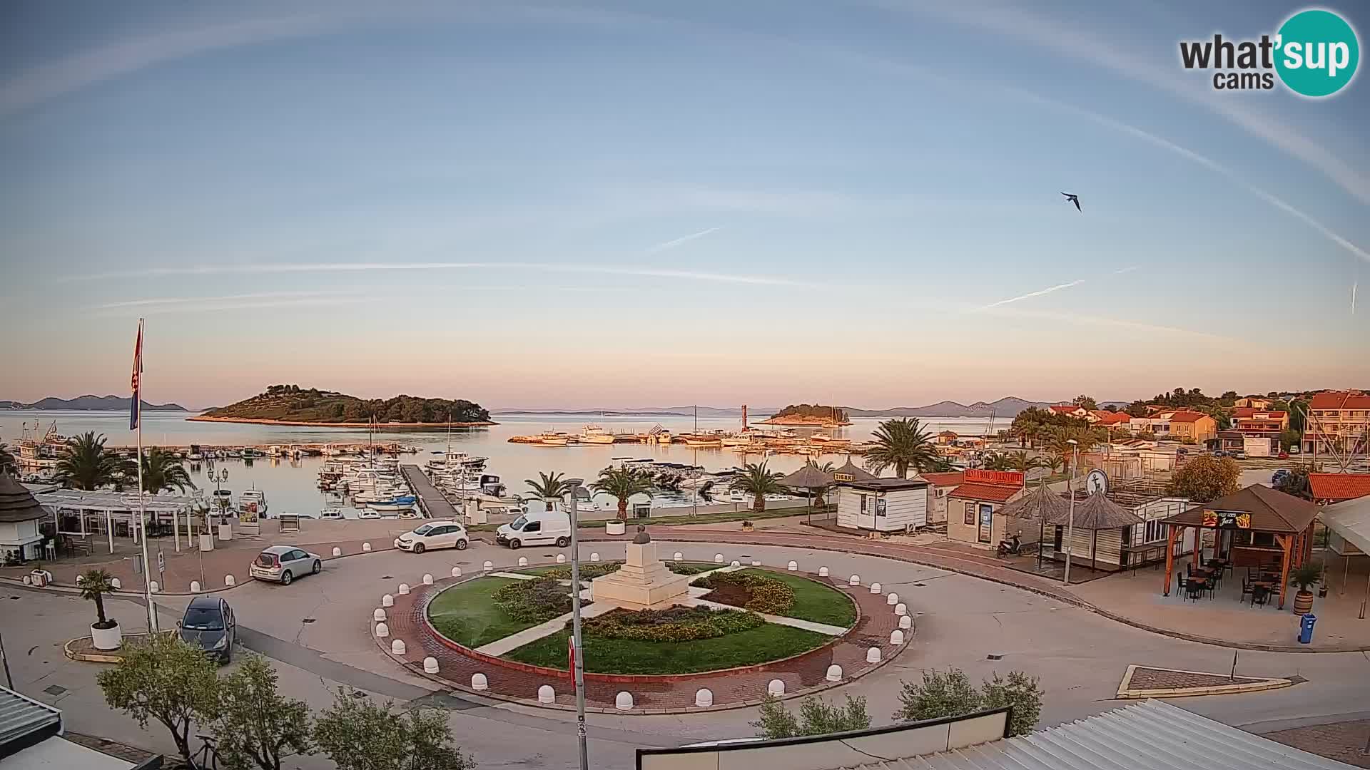 Pakoštane – Vista desde la villa Ljubica