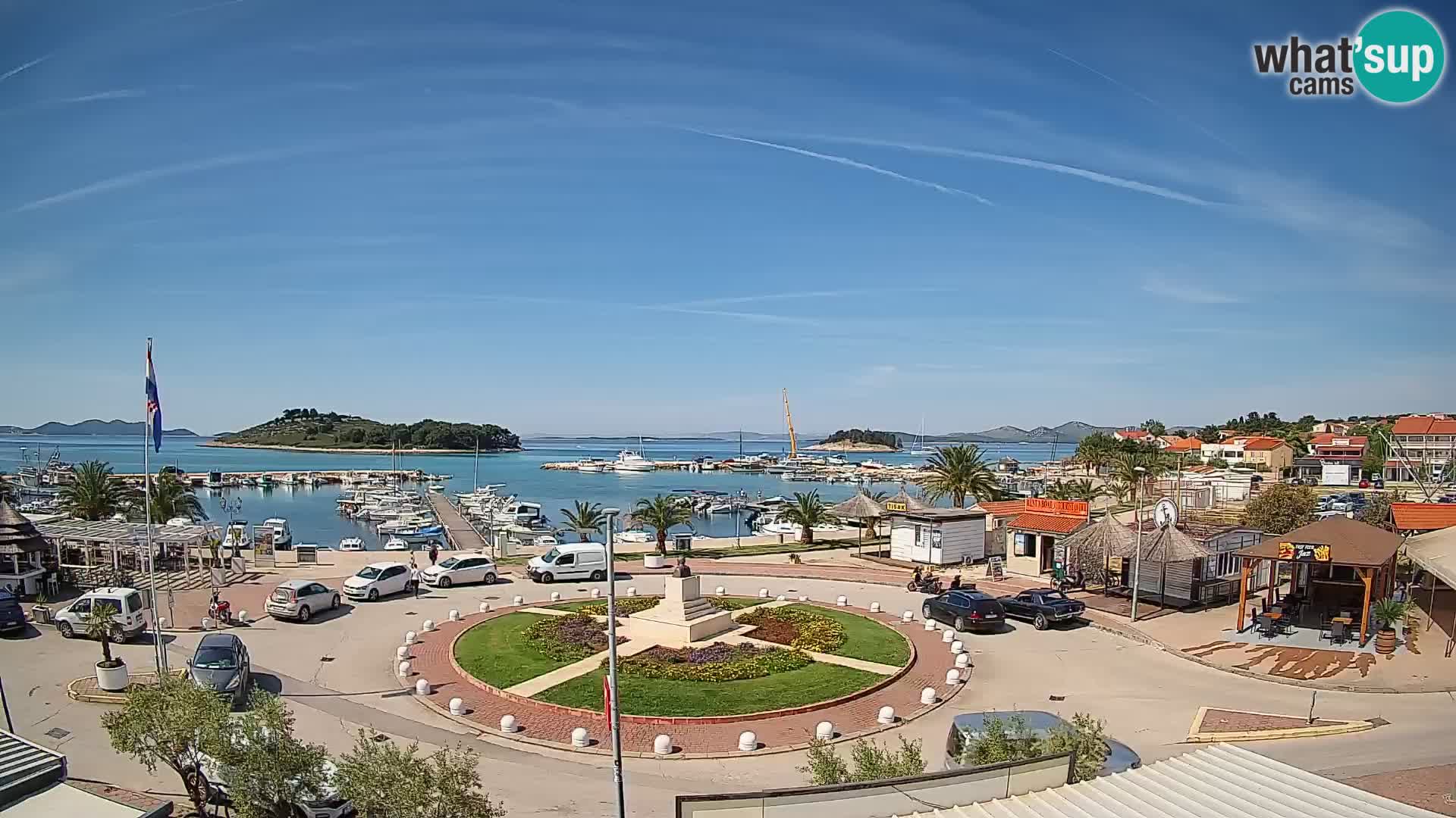 Pakoštane – Pogled iz Vile Ljubica