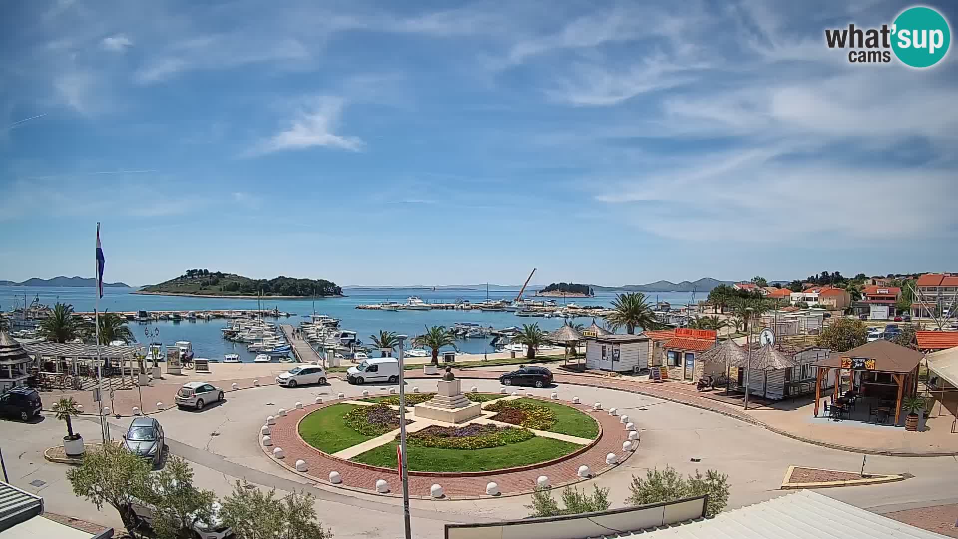 Pakoštane – Pogled iz Vile Ljubica
