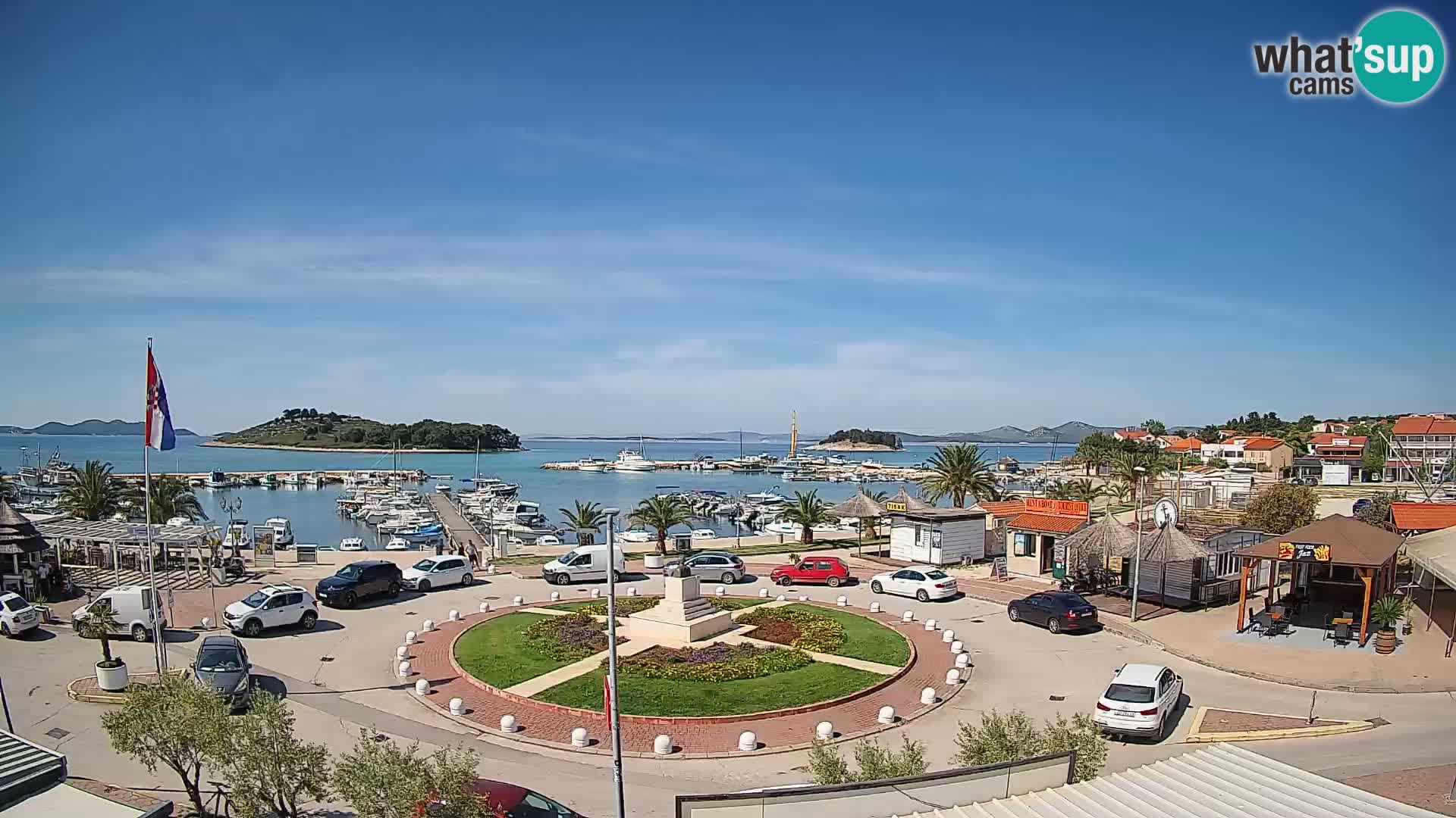 Pakoštane – Pogled iz Vile Ljubica