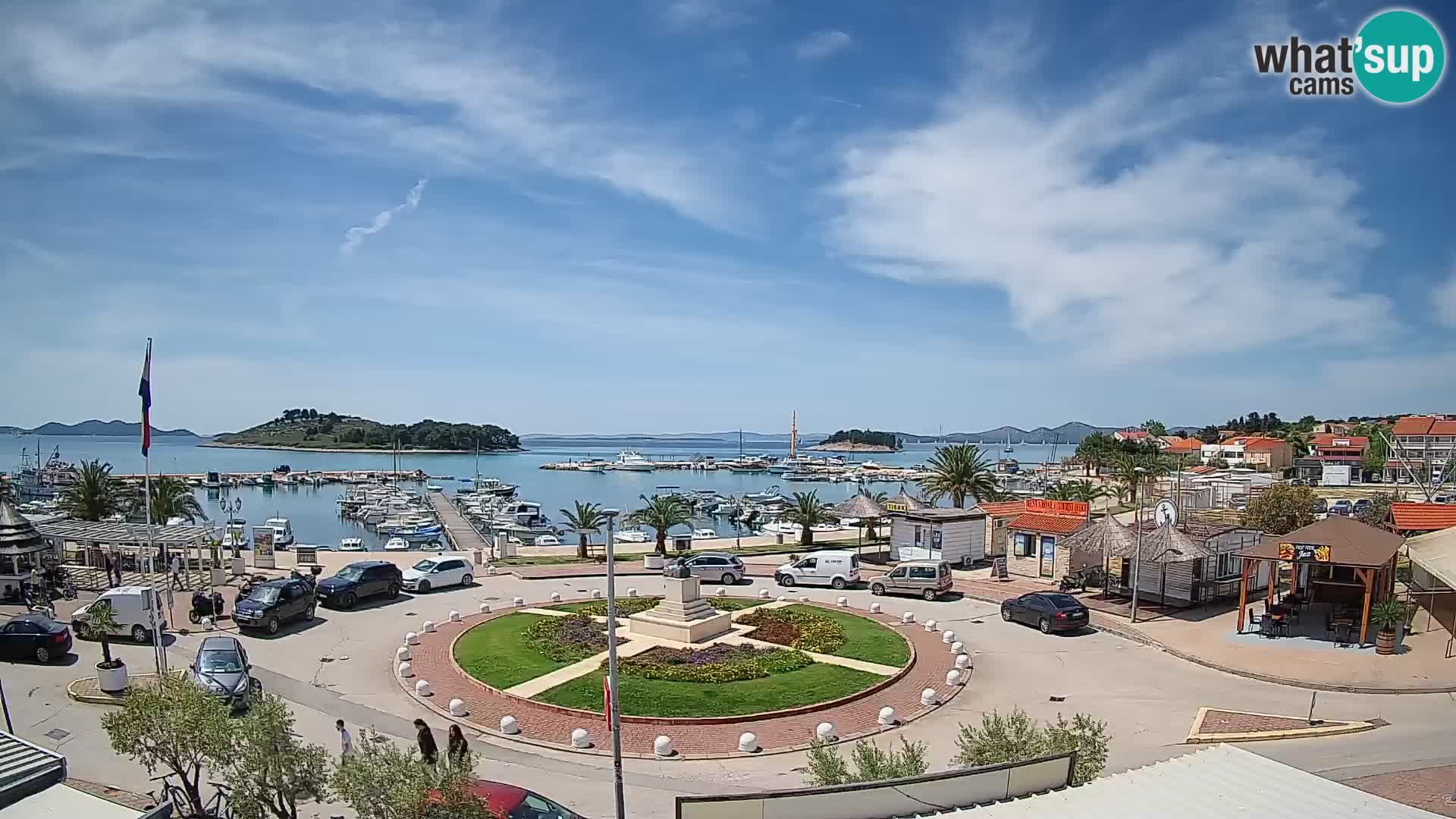 Pakoštane – Vista desde la villa Ljubica
