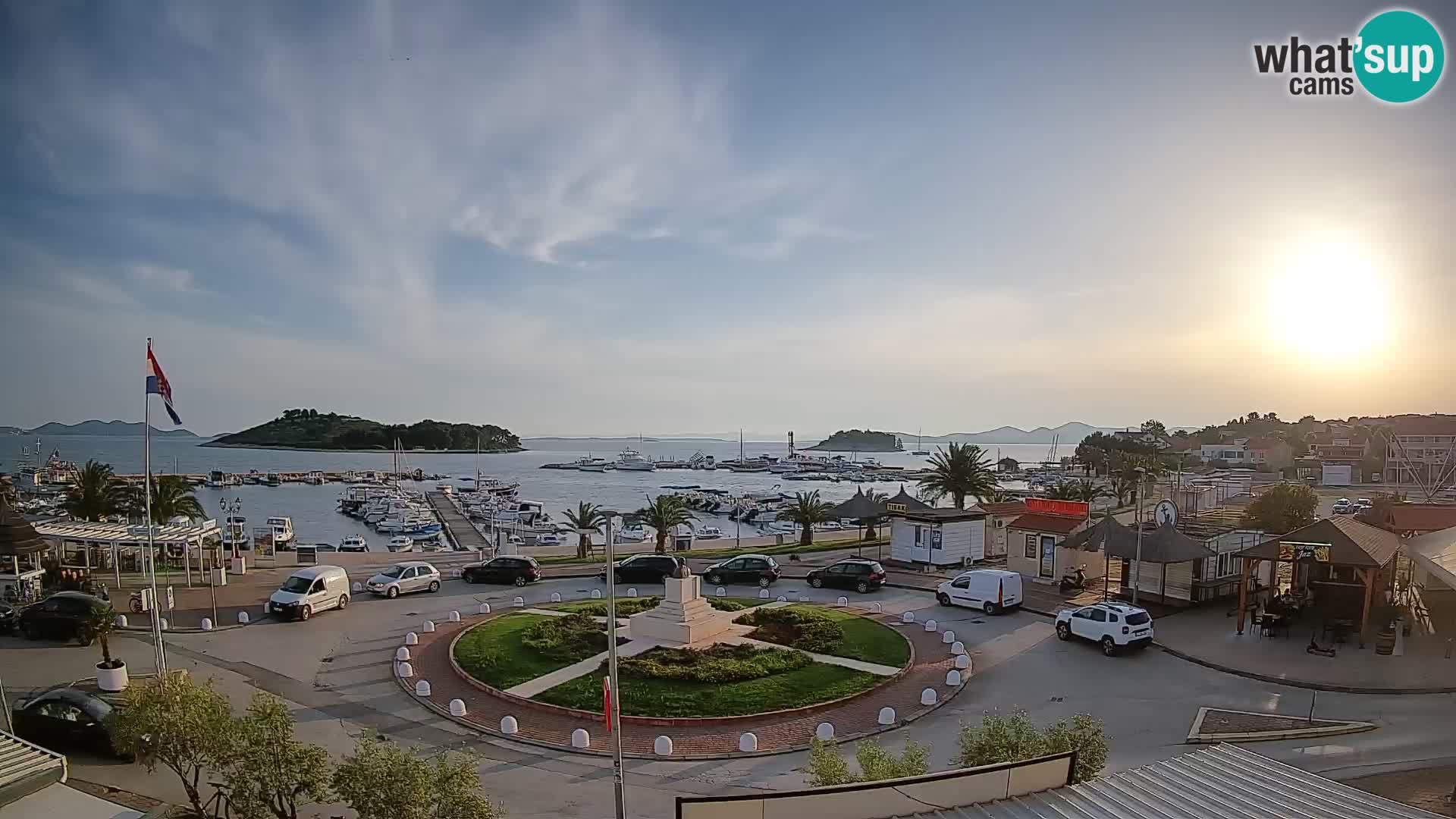 Pakoštane – Pogled iz Vile Ljubica