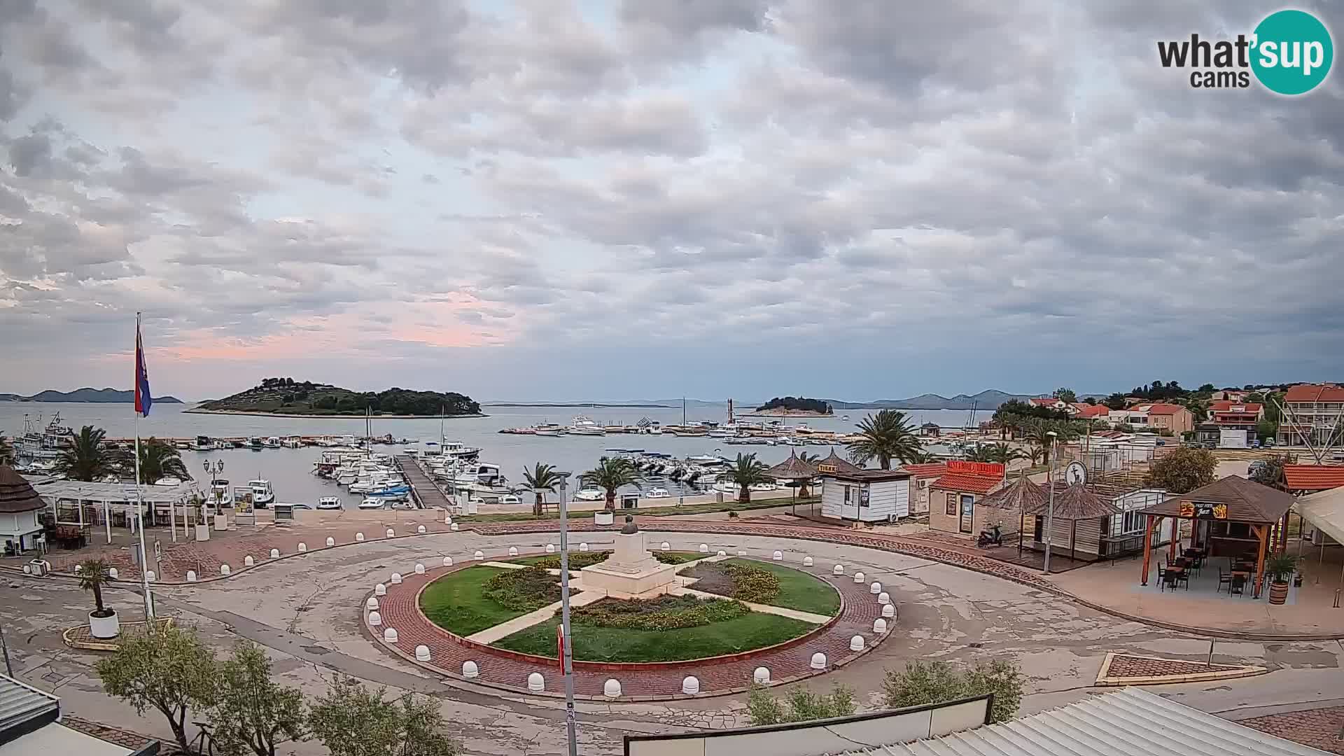 Pakoštane – Pogled iz Vile Ljubica