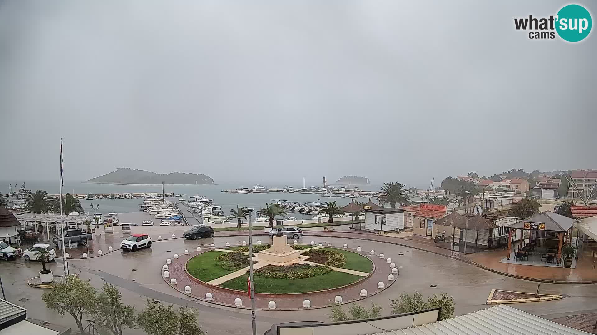 Pakoštane – Pogled iz Vile Ljubica