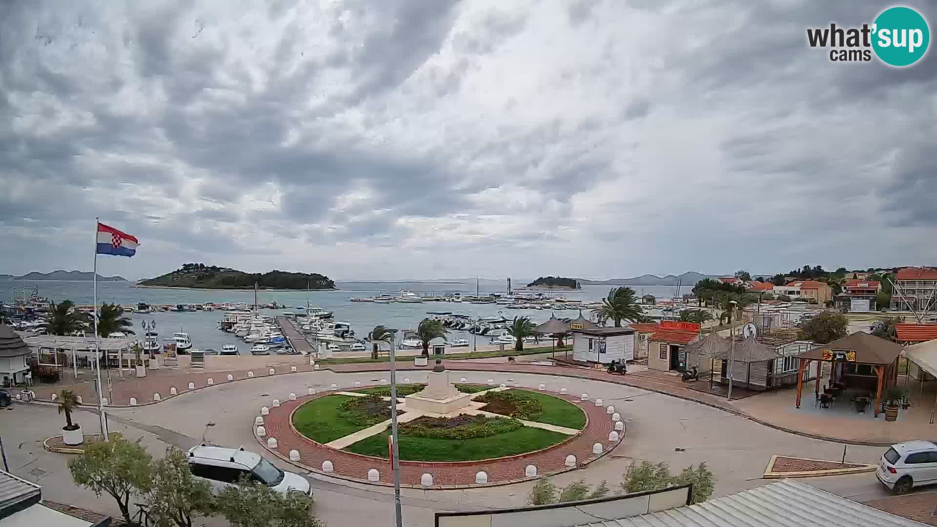 Pakoštane – Pogled iz Vile Ljubica