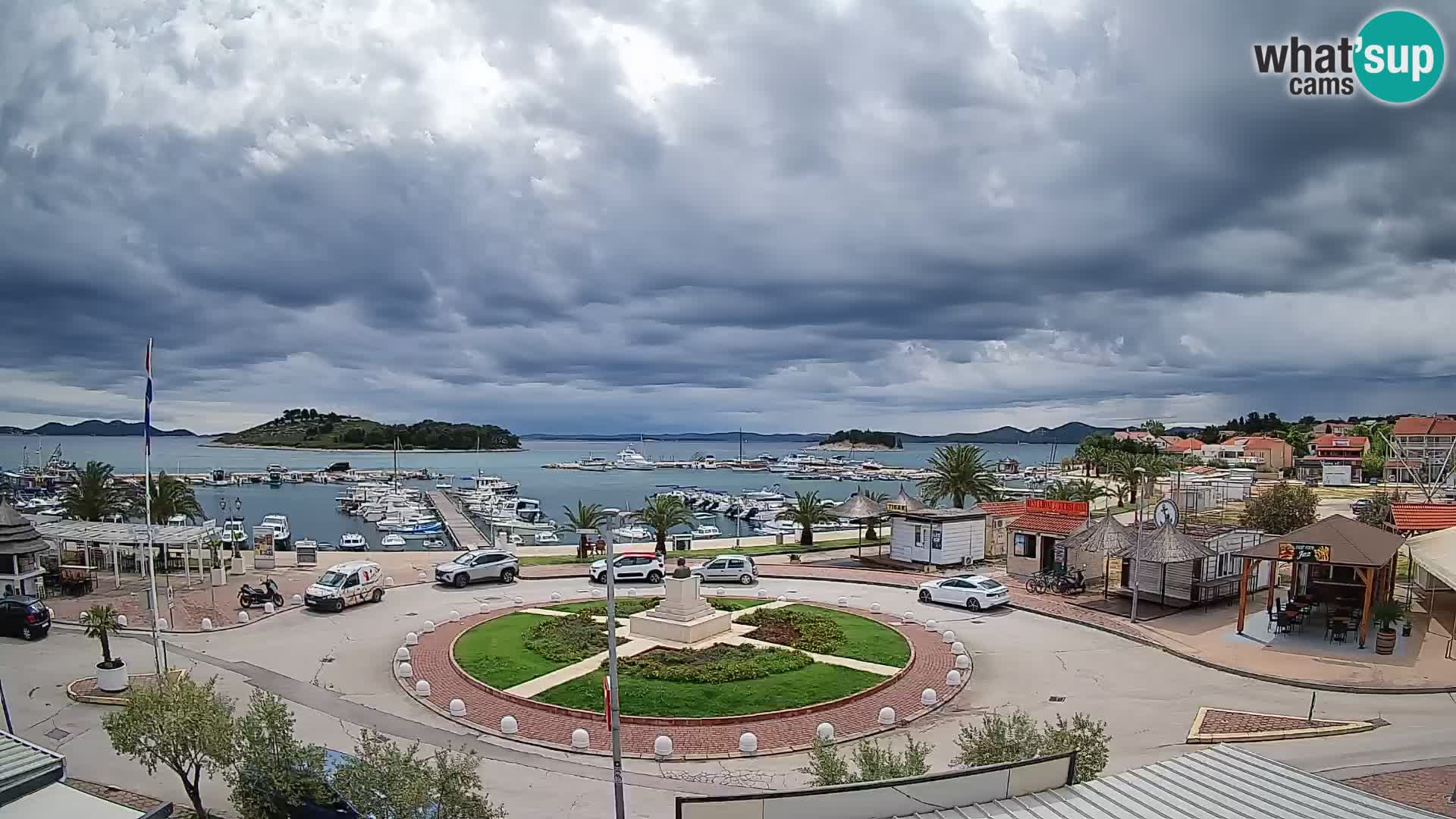 Pakoštane – Pogled iz Vile Ljubica