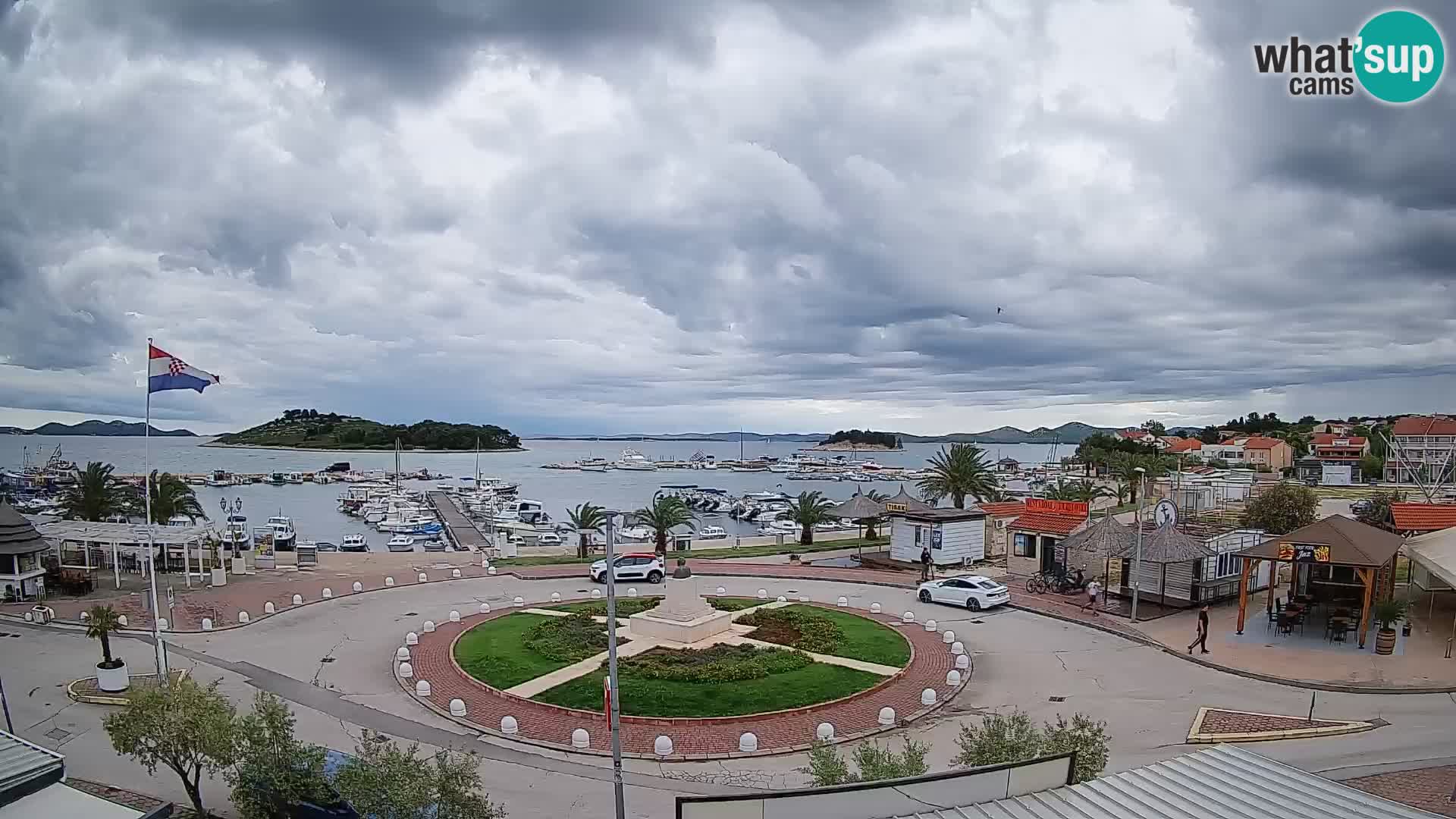 Pakoštane – Pogled iz Vile Ljubica