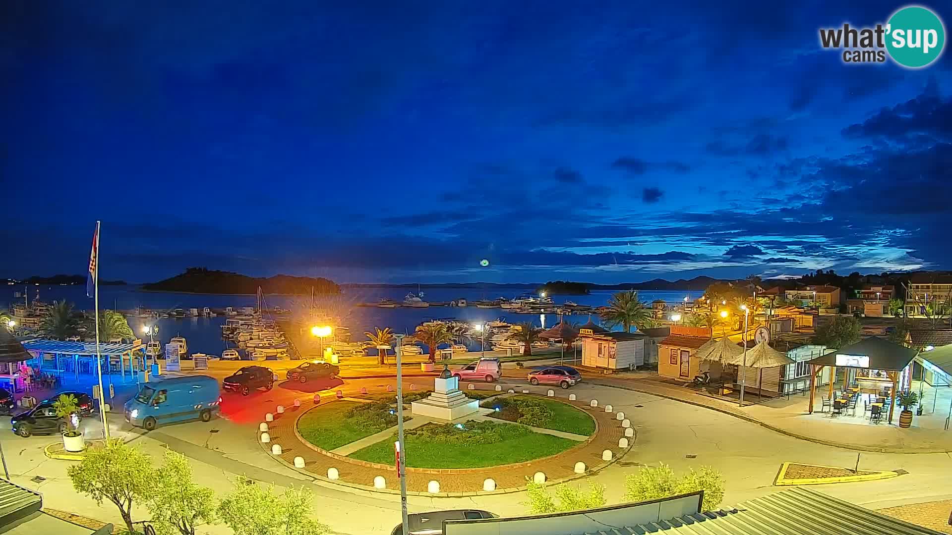 Pakoštane – Pogled iz Vile Ljubica