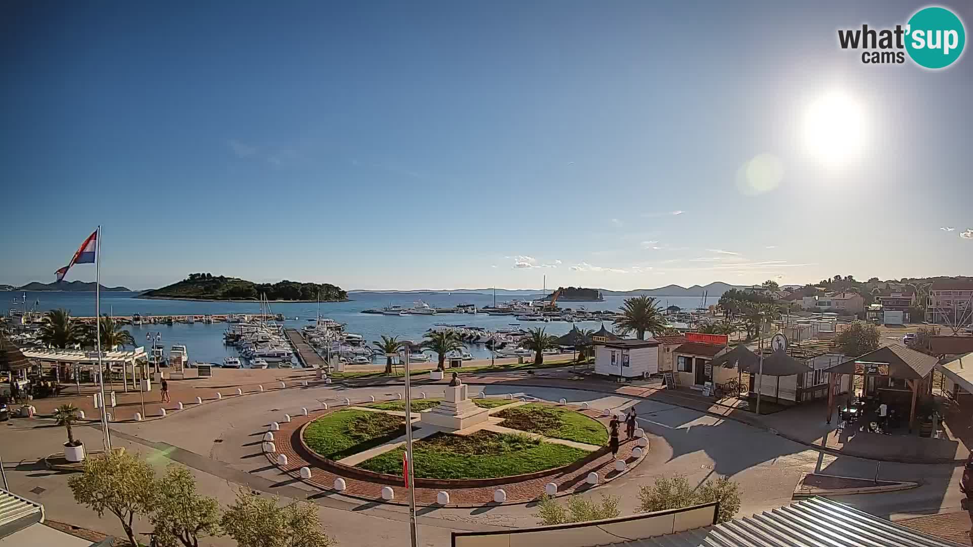 Pakoštane – Vista desde la villa Ljubica