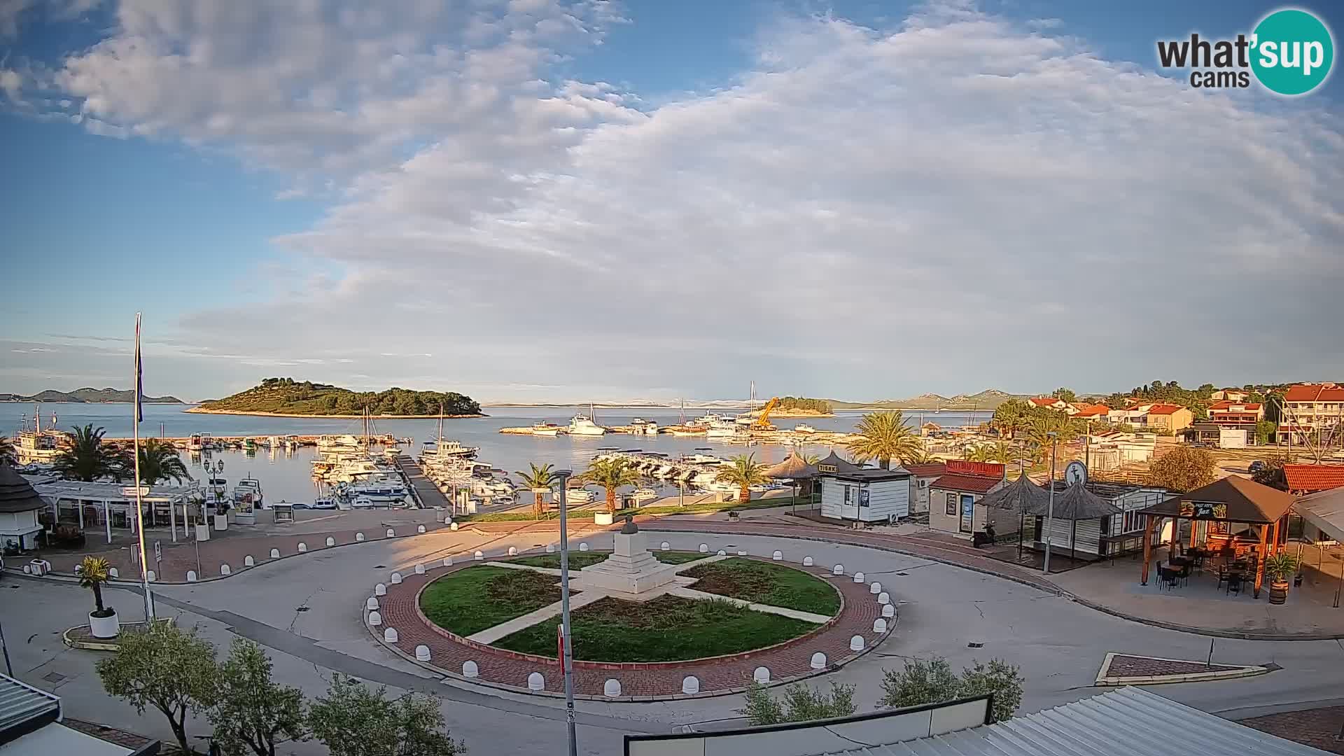 Pakoštane – Pogled iz Vile Ljubica