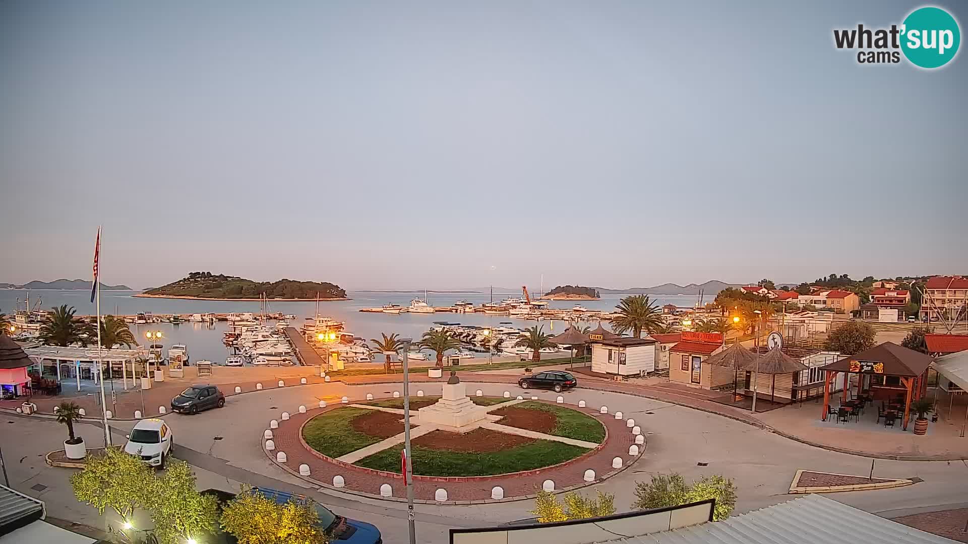 Pakoštane – Pogled iz Vile Ljubica