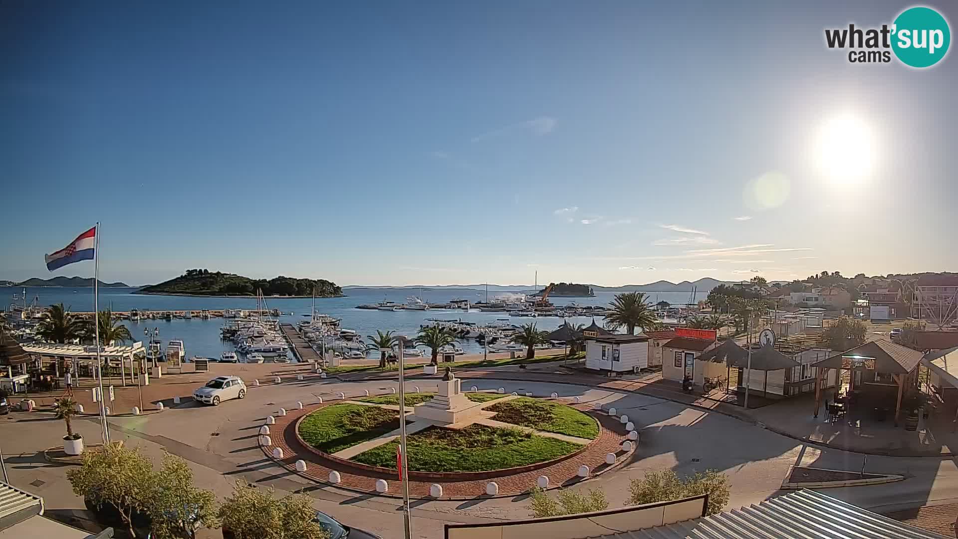 Pakoštane – Pogled iz Vile Ljubica