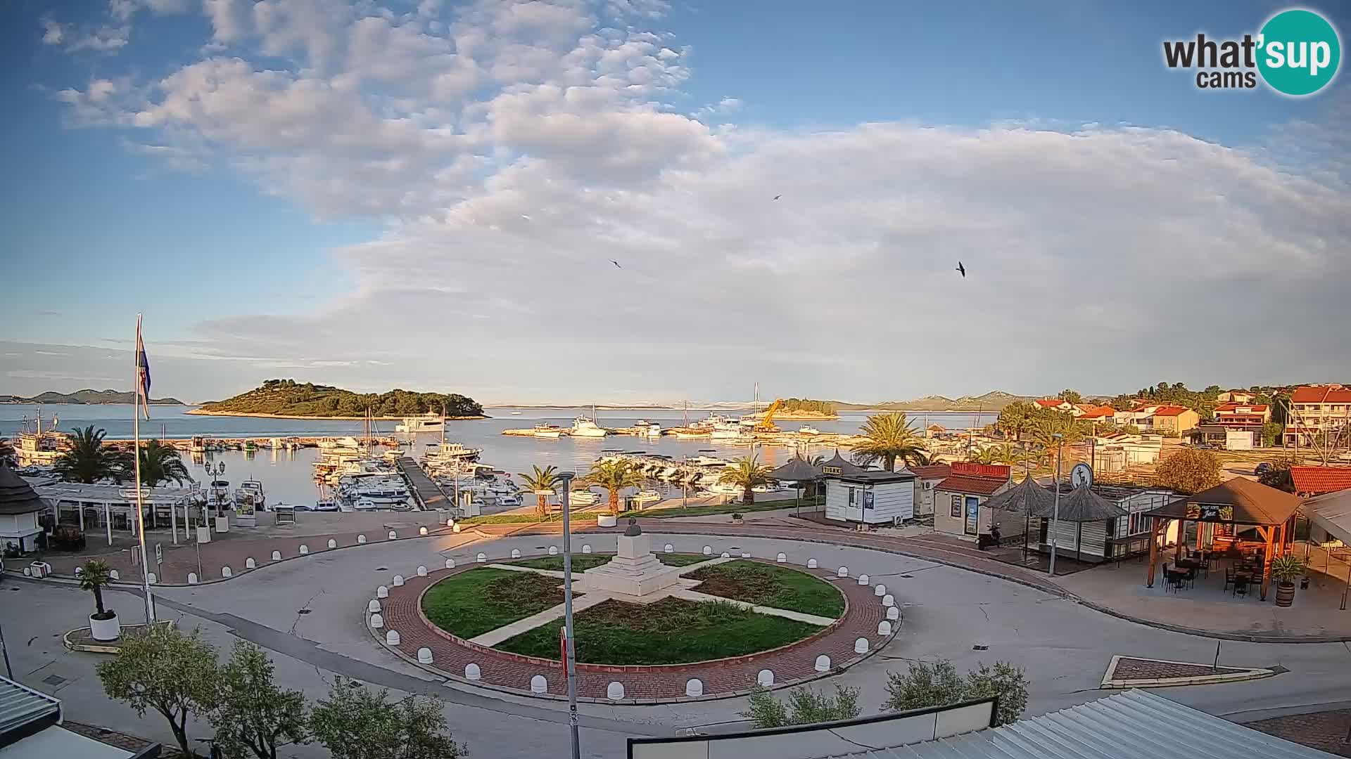Pakoštane – Pogled iz Vile Ljubica