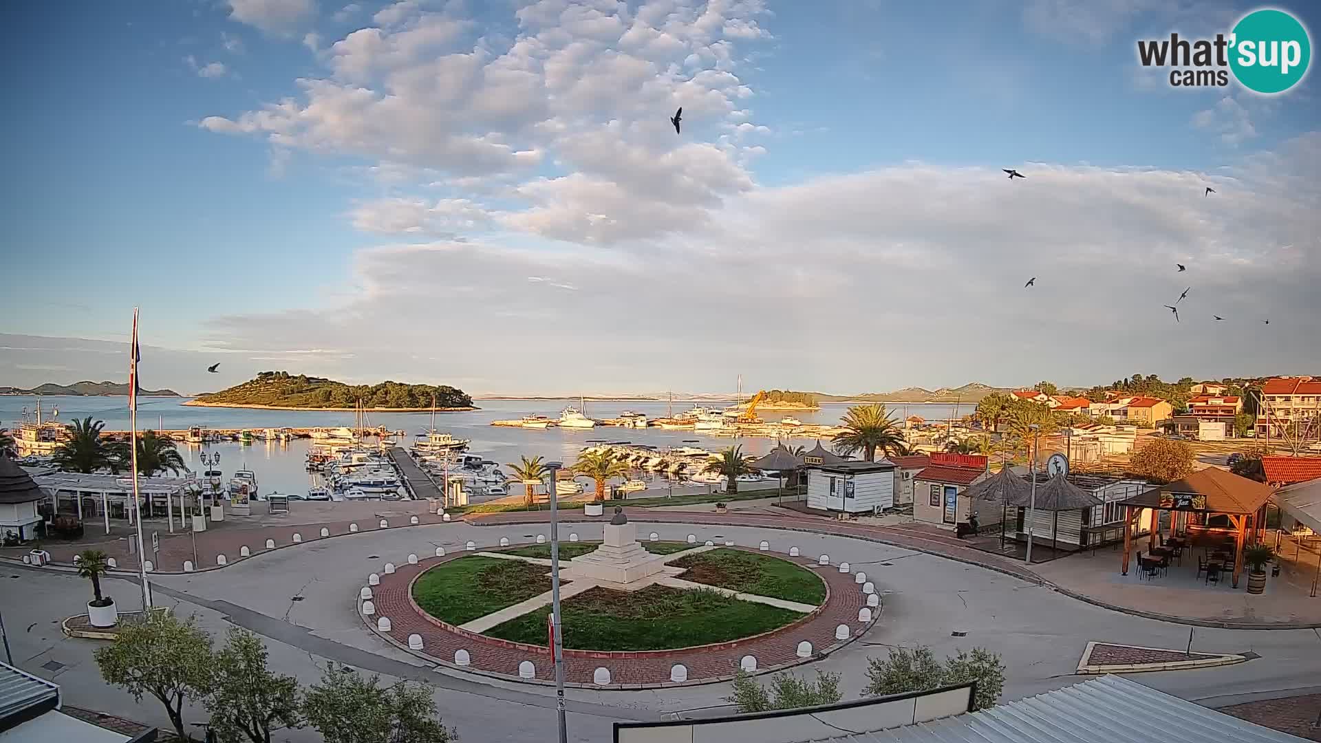 Pakoštane – Pogled iz Vile Ljubica